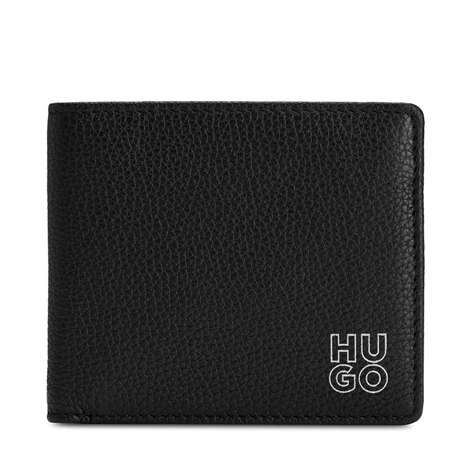 Hugo Голям мъжки портфейл 50486990 Черен - Pepit.bg