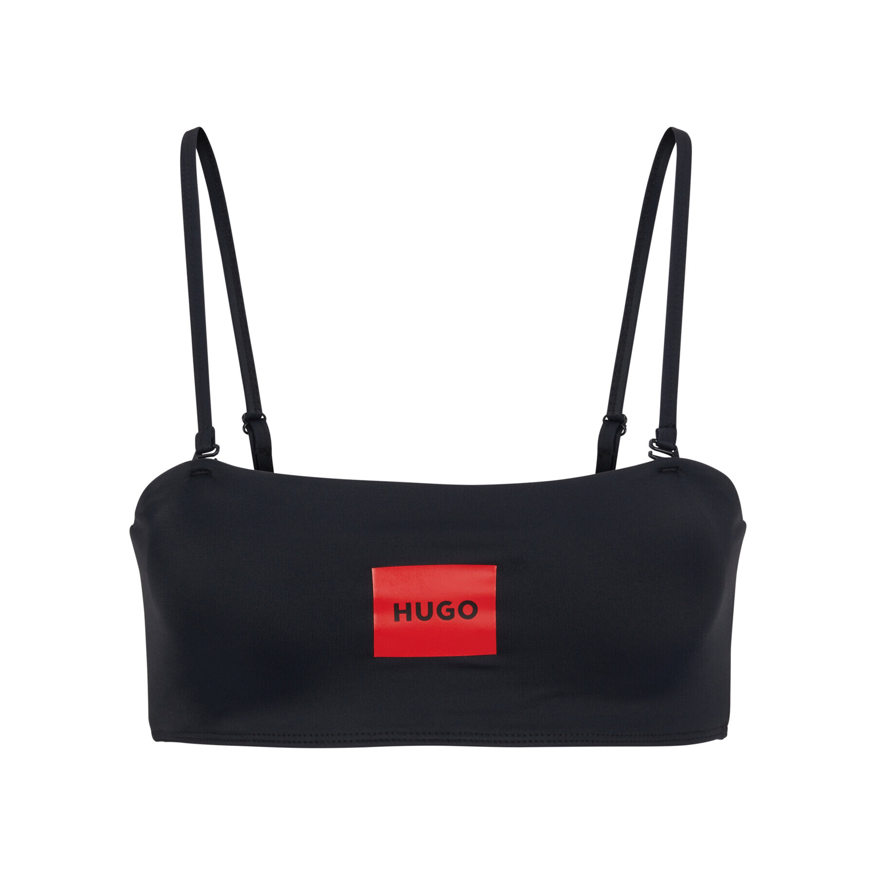 Hugo Горнище на бански 50486331 Черен Slim Fit - Pepit.bg