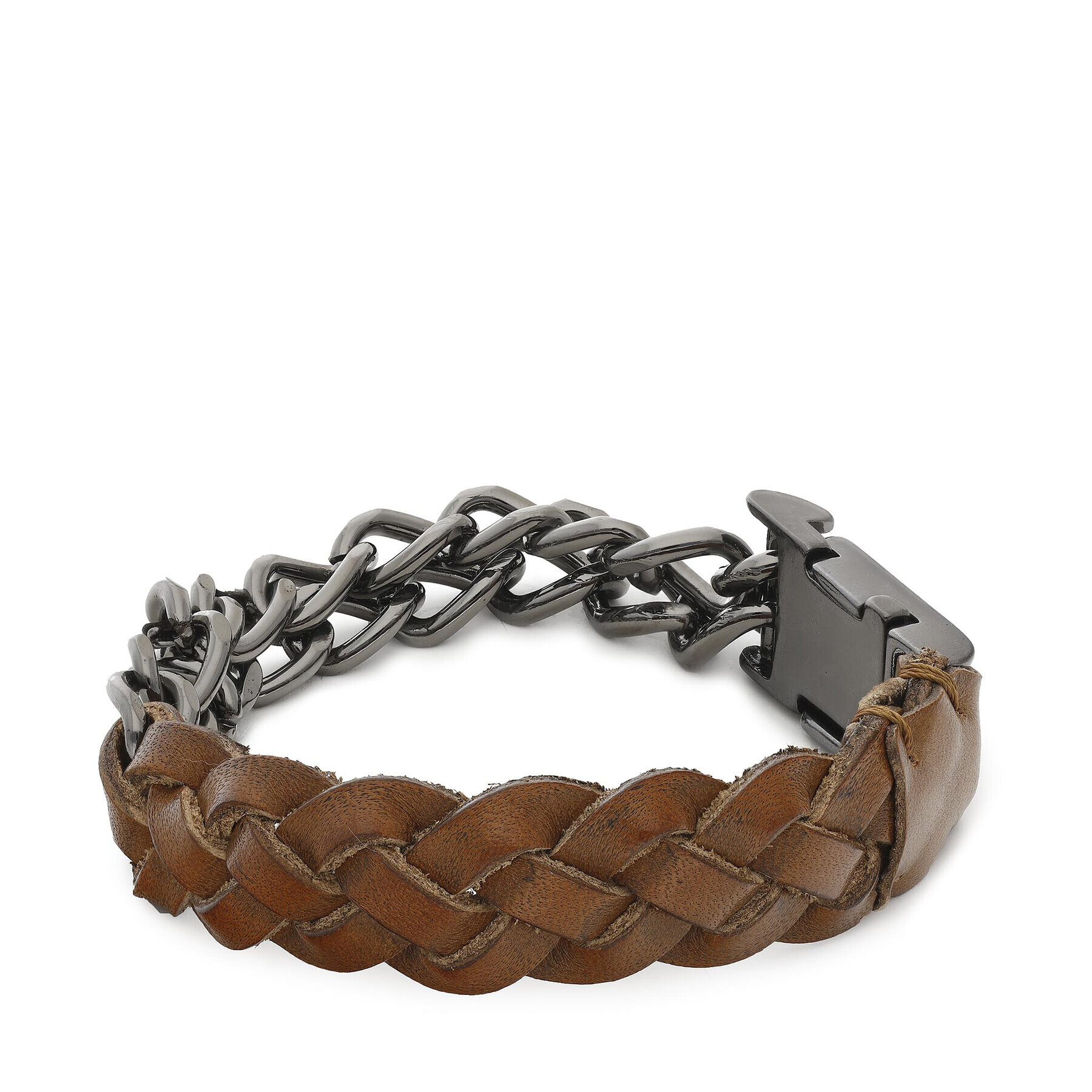 Hugo Гривна E-Leatherchain-Brace 10211802 Кафяв - Pepit.bg