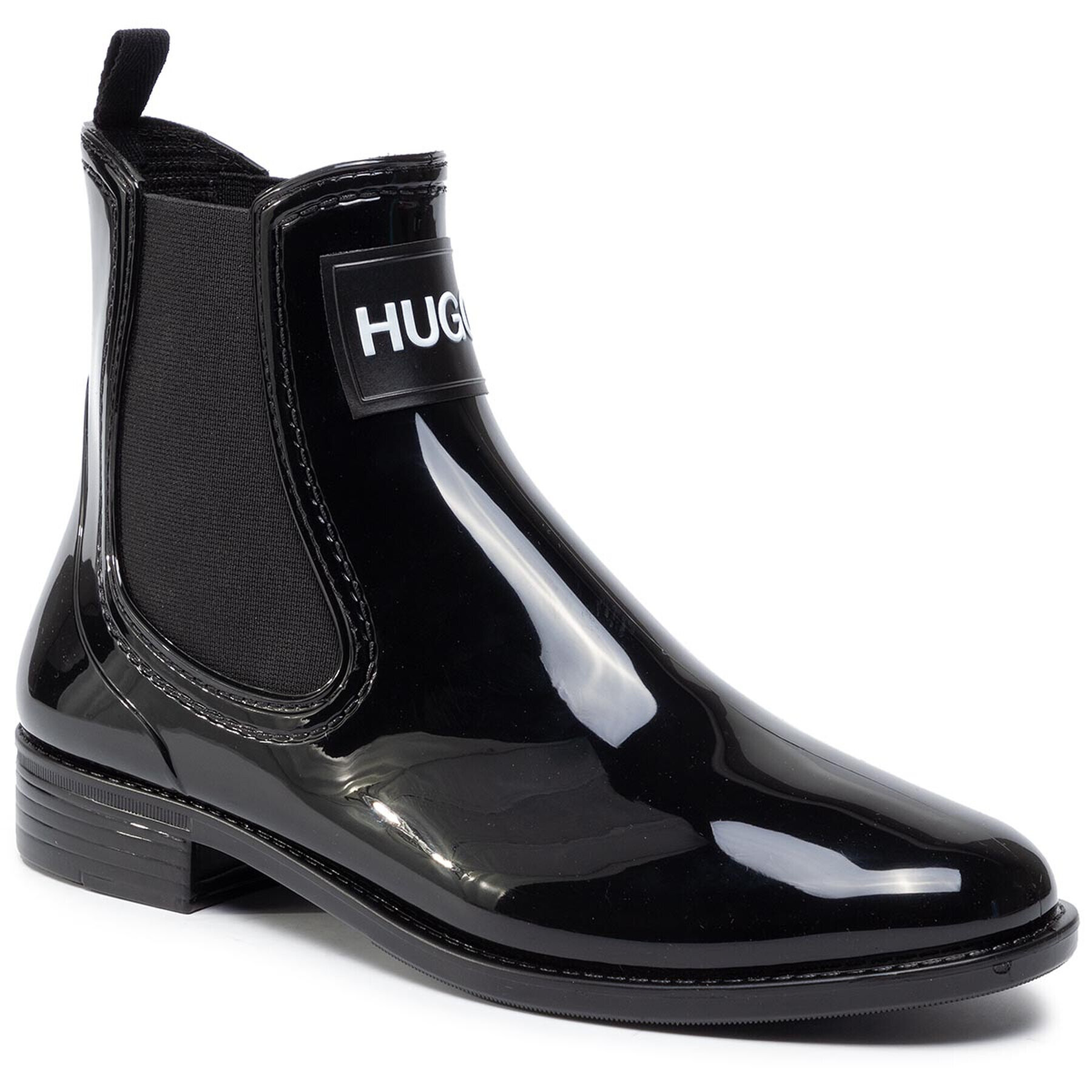 Hugo Гумени ботуши Nolita Rain Bootie 50419674 10222177 01 Черен - Pepit.bg