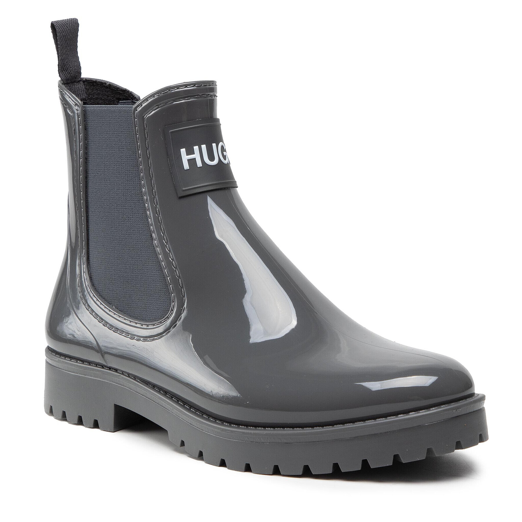 Hugo Гумени ботуши Tabita Rain Bootie 50461985 10222177 01 Сив - Pepit.bg