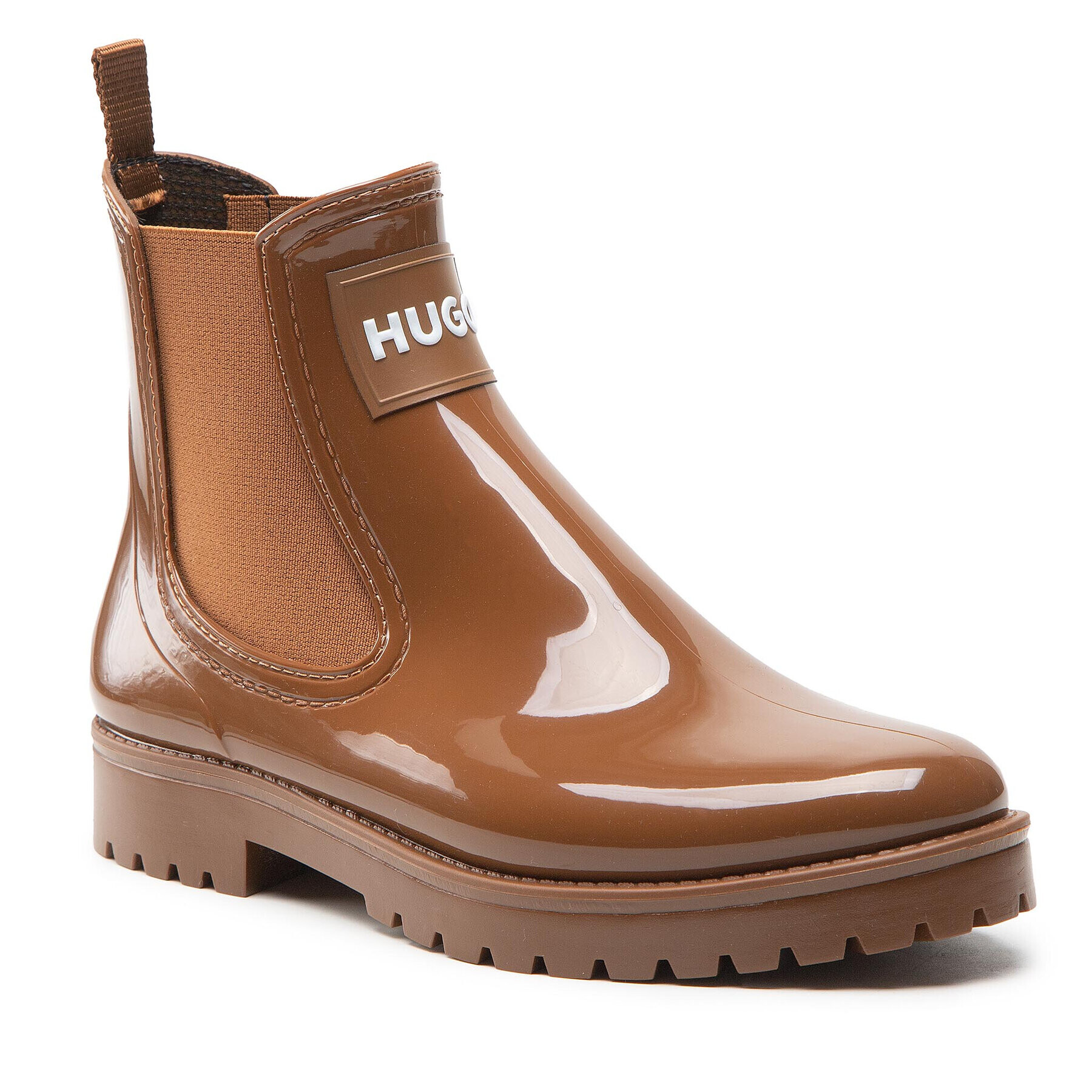 Hugo Гумени ботуши Tabita Rain Bootie 50475480 10222177 01 Кафяв - Pepit.bg