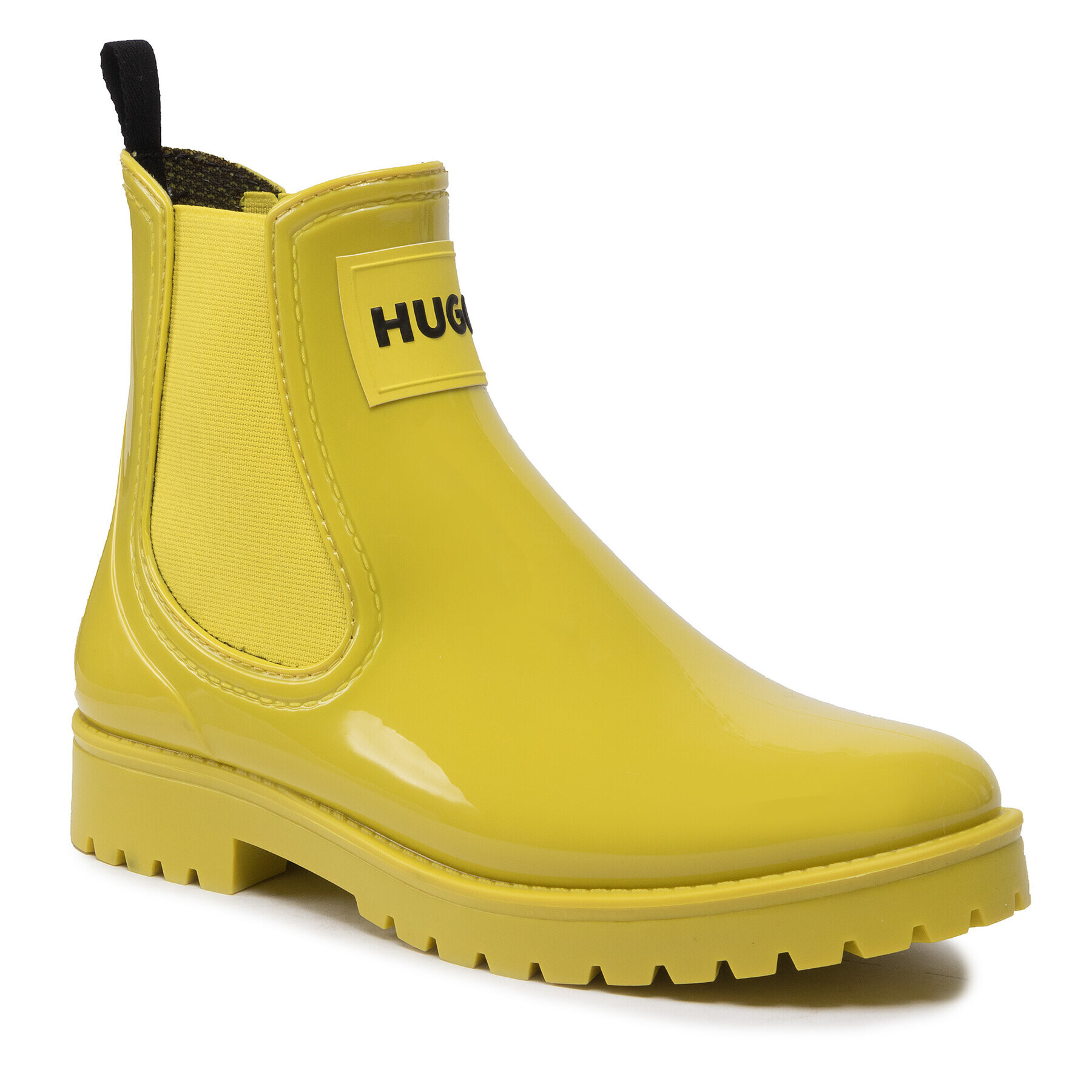 Hugo Гумени ботуши Tabita Rain Bootie 50475480 10222177 01 Жълт - Pepit.bg