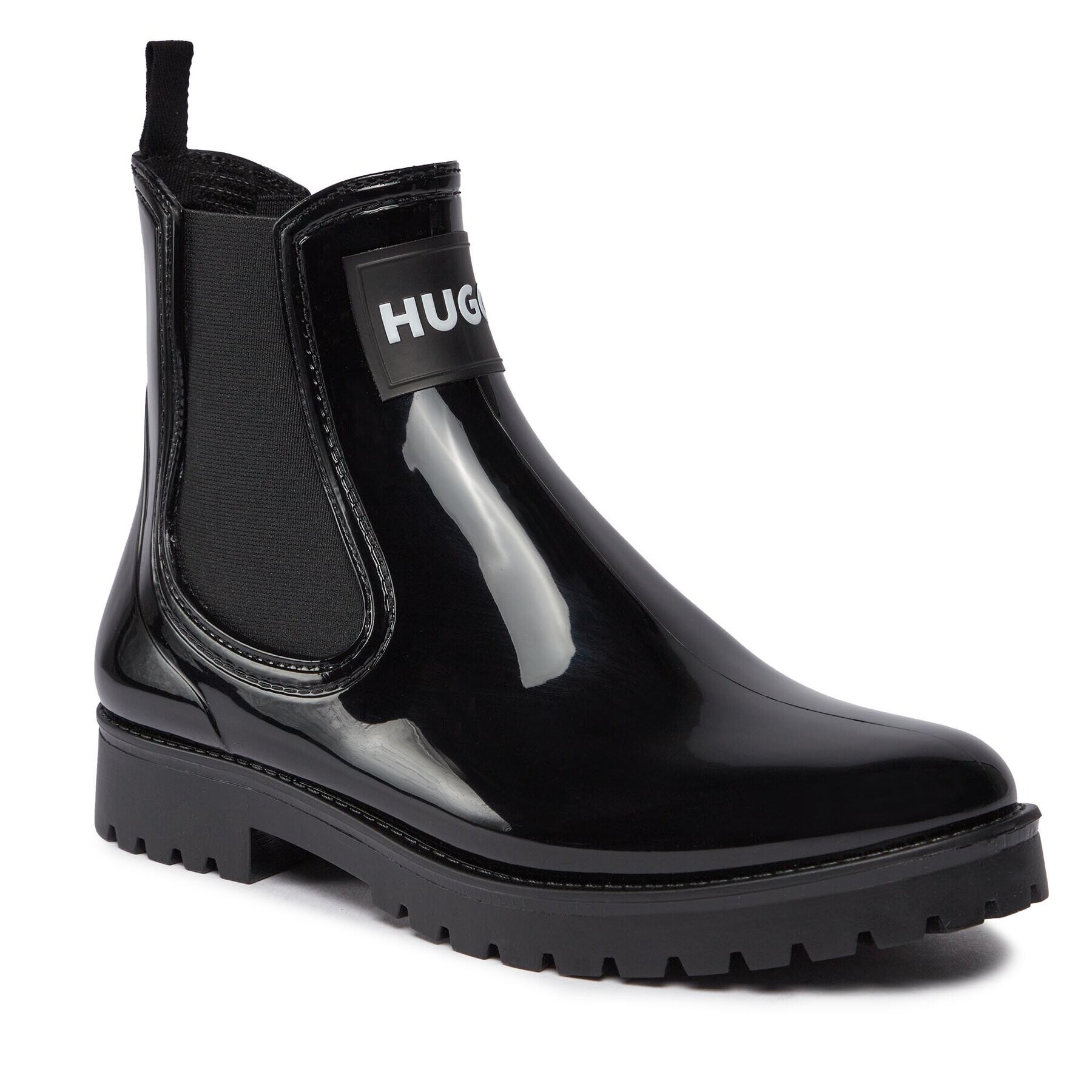 Hugo Гумени ботуши Tabita Rain Bootie 50498397 10222177 01 Черен - Pepit.bg