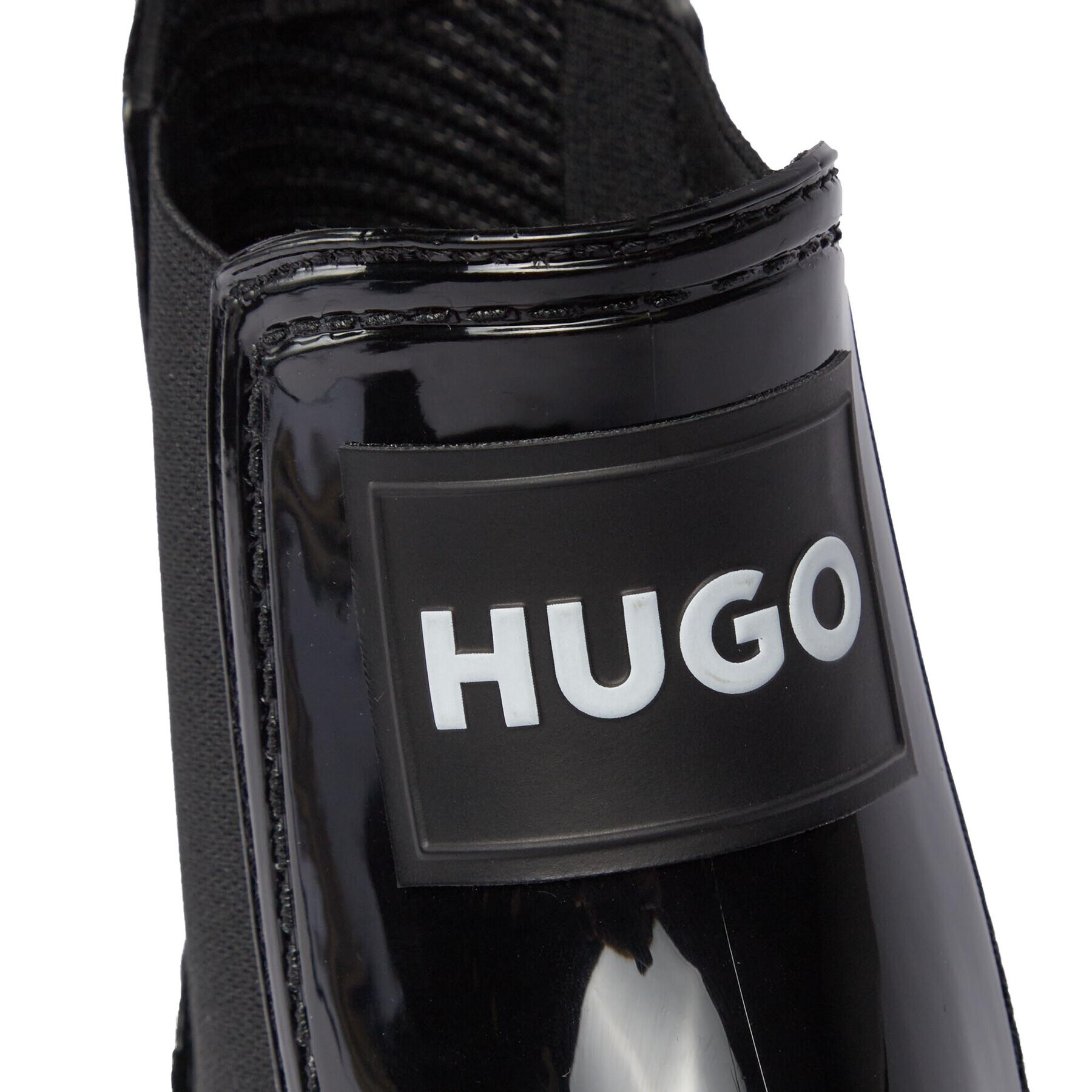 Hugo Гумени ботуши Tabita Rain Bootie 50498397 10222177 01 Черен - Pepit.bg