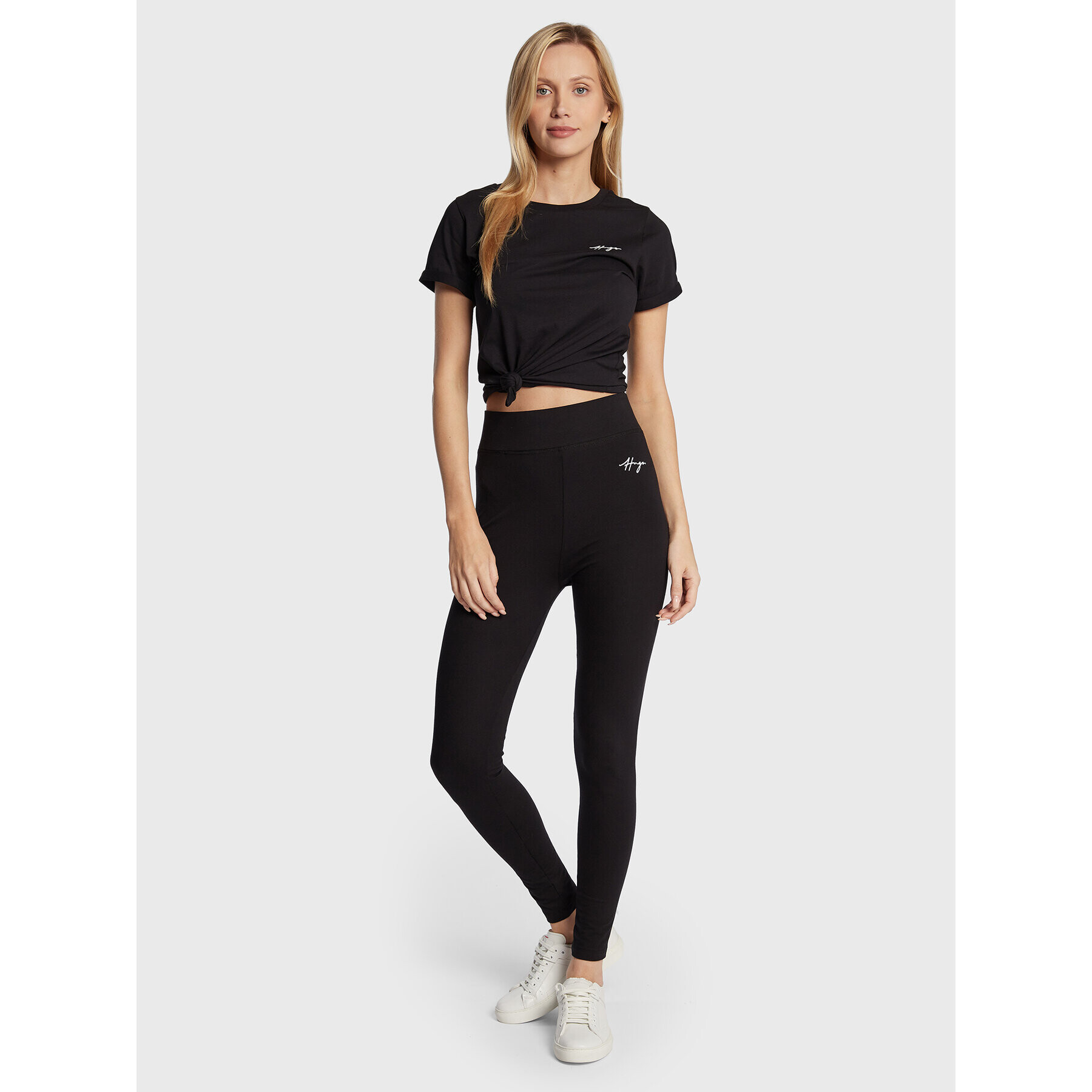 Hugo Клин Easy 50474964 Черен Slim Fit - Pepit.bg