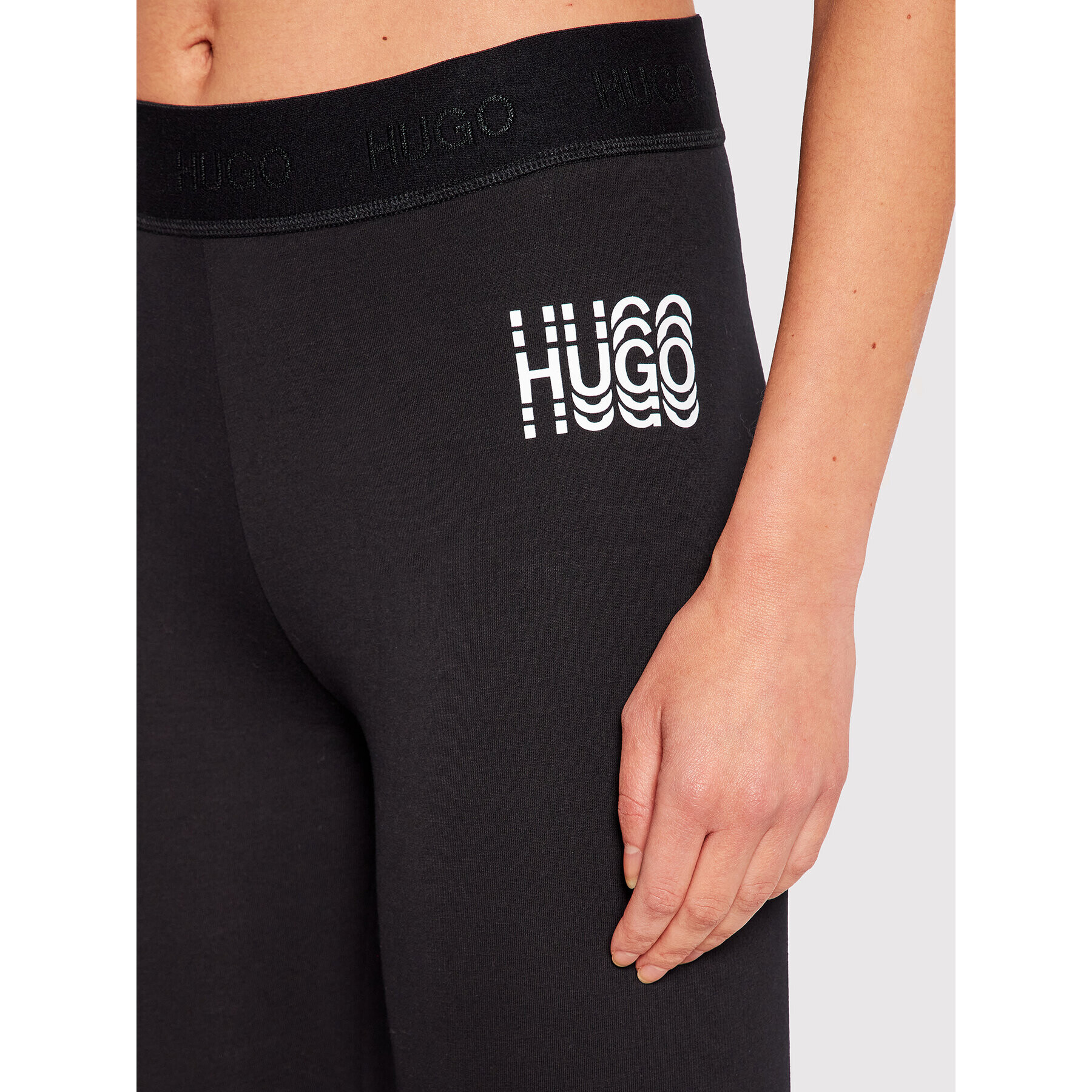 Hugo Клин Nacara 50457326 Черен Slim Fit - Pepit.bg