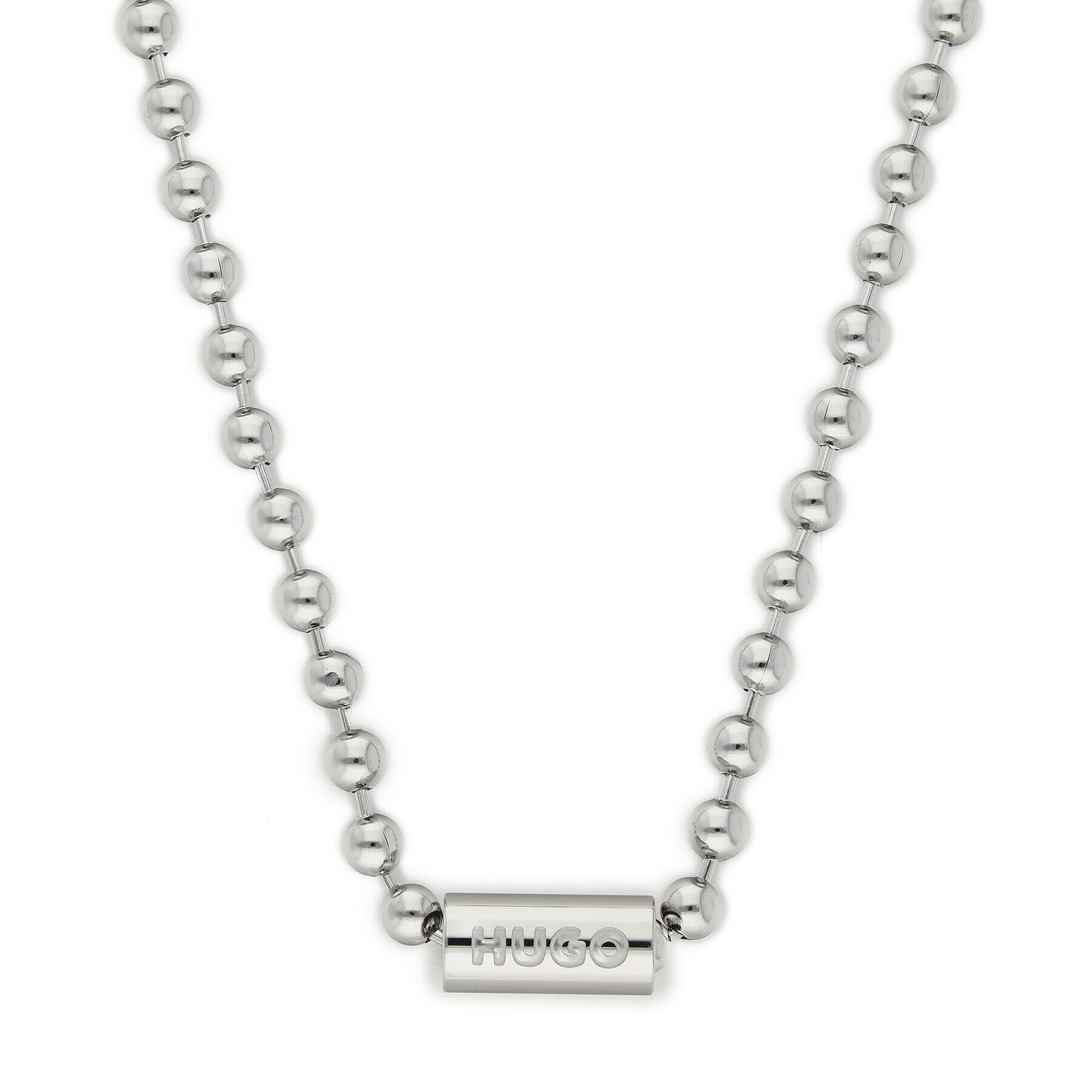 Hugo Колие E-Ball-Necklace 50476918 Сребрист - Pepit.bg