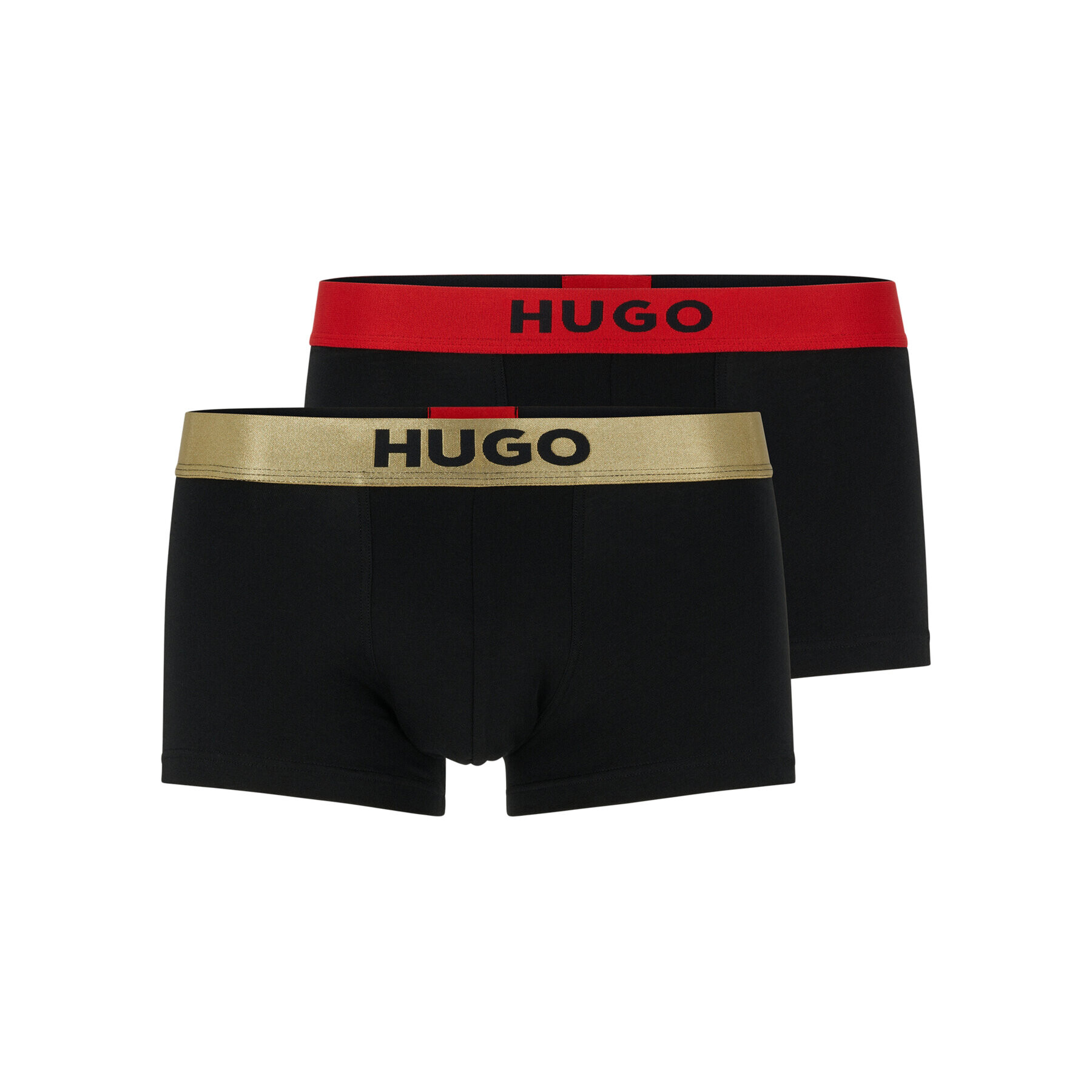Hugo Комплект 2 чифта боксерки 50485280 Черен - Pepit.bg