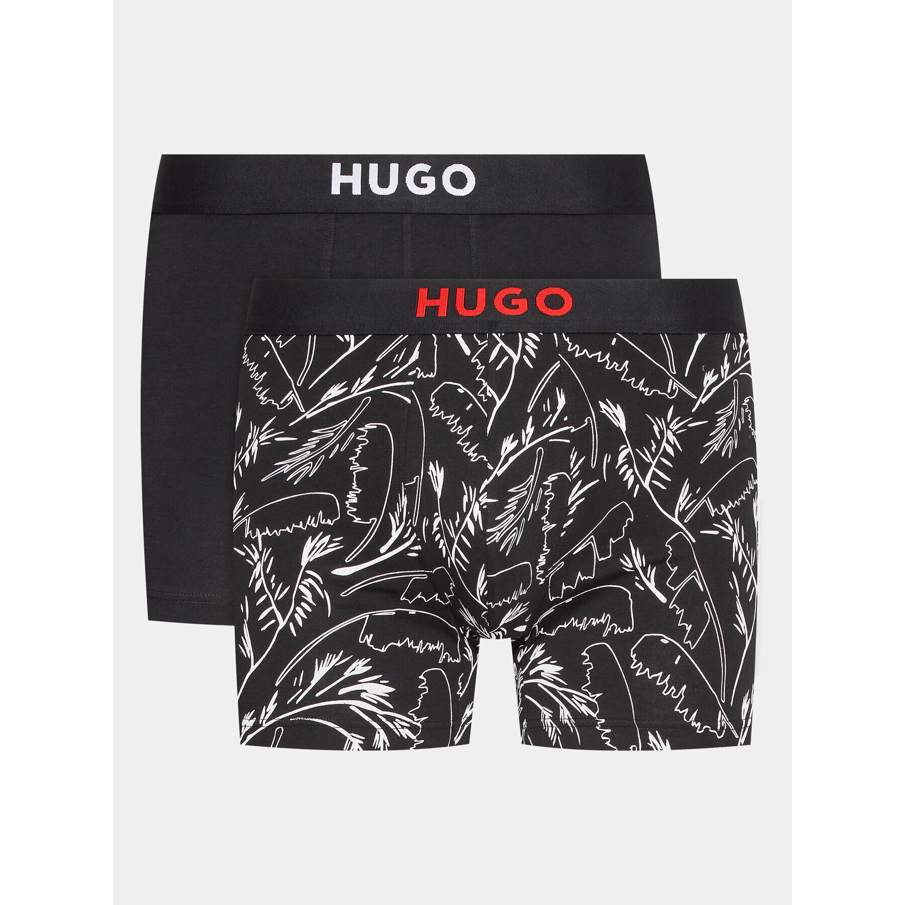 Hugo Комплект 2 чифта боксерки 50492155 Черен - Pepit.bg