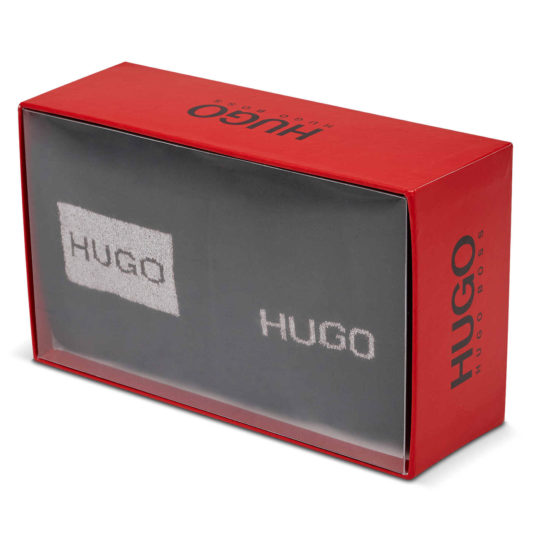 Hugo Комплект 2 чифта дълги чорапи мъжки 2P Giftset Lurex Cc 50445683 Черен - Pepit.bg