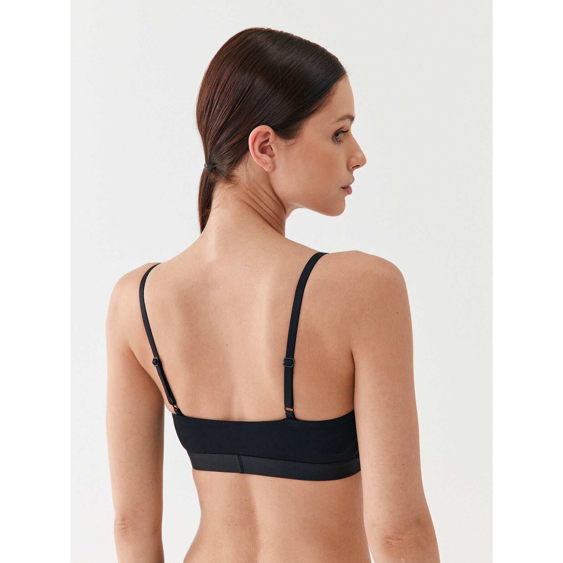 Hugo Комплект 2 сутиен-топове Twin Bralette Pure 50496865 Черен - Pepit.bg