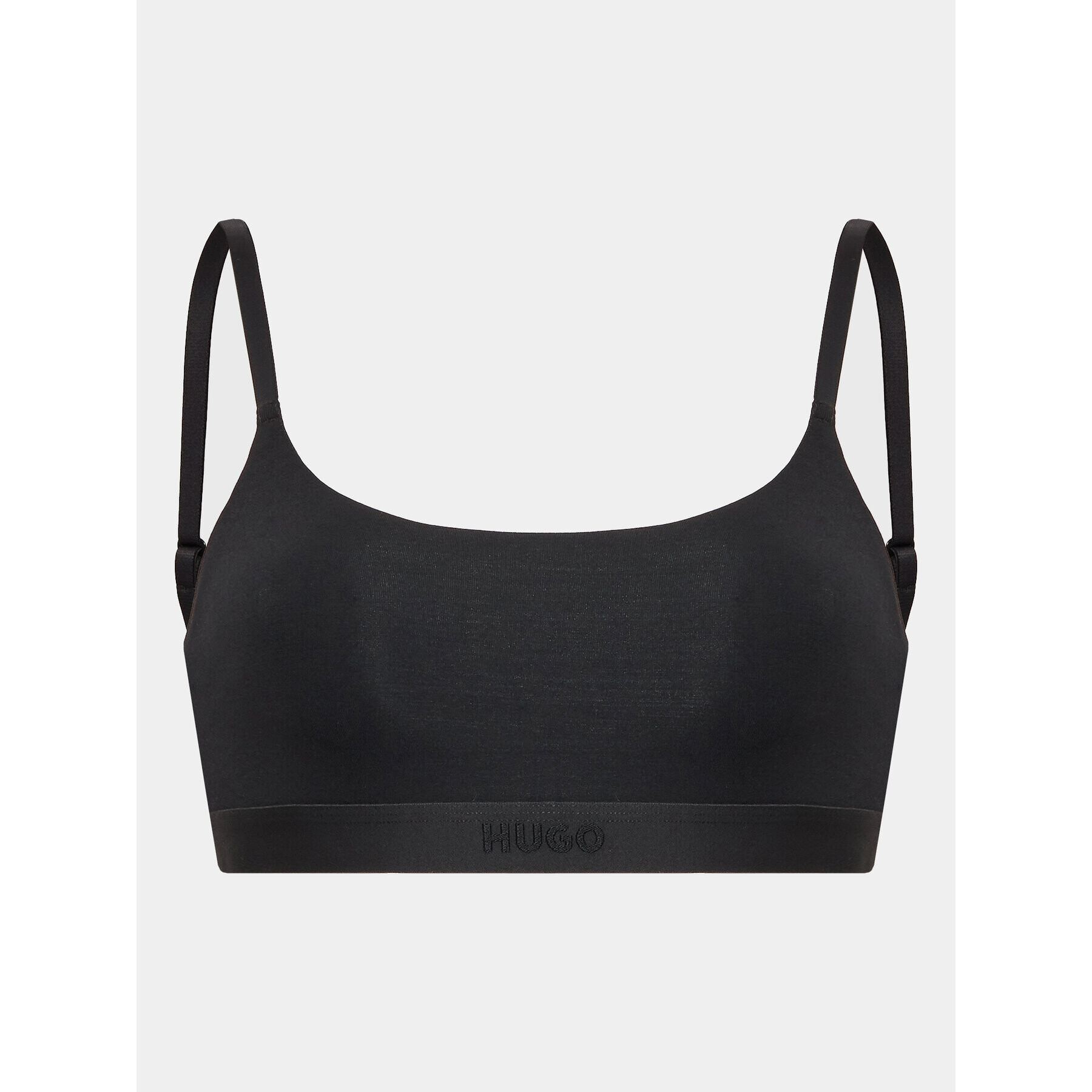 Hugo Комплект 2 сутиен-топове Twin Bralette Pure 50496865 Черен - Pepit.bg