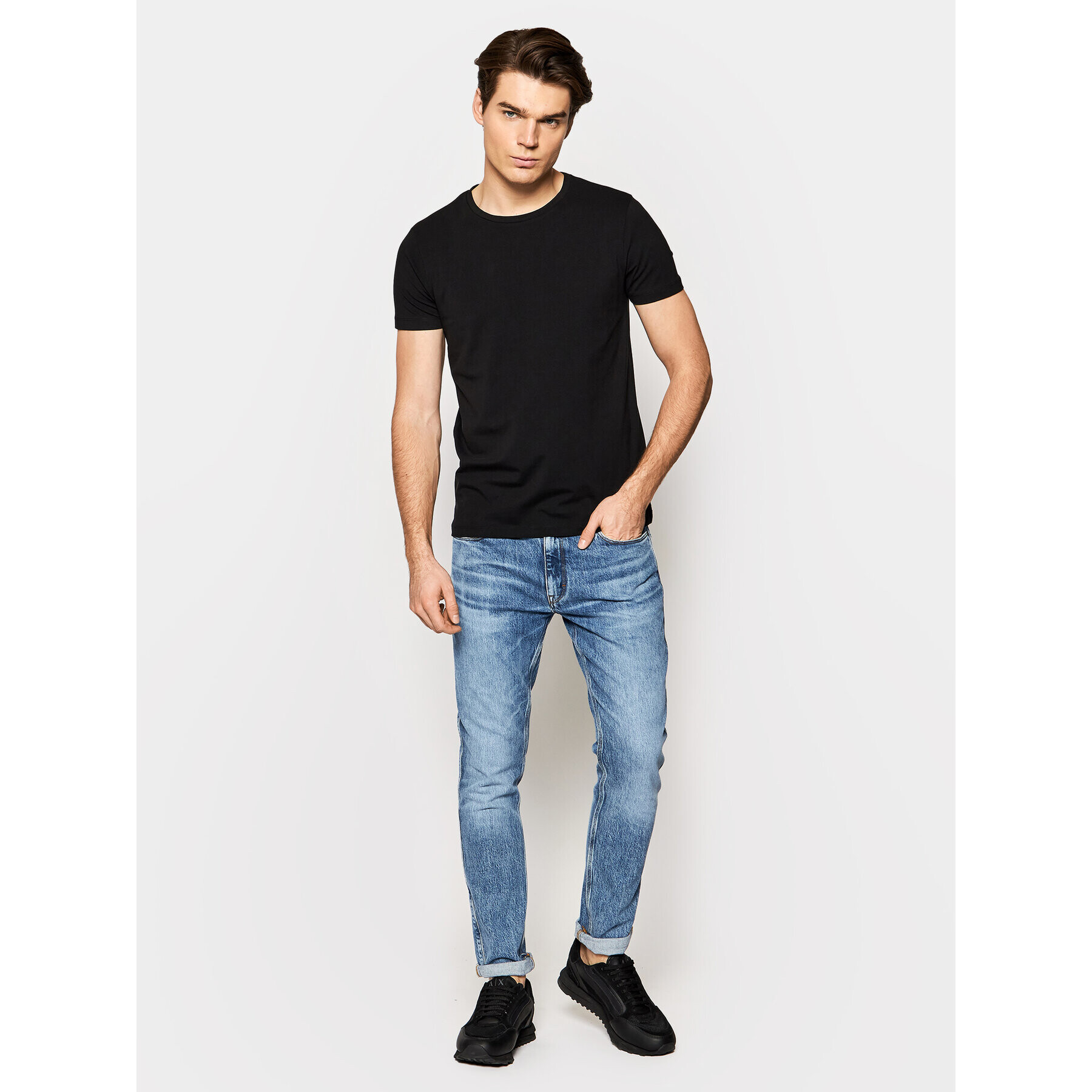 Hugo Комплект 2 тишъртки 50325440 Черен Slim Fit - Pepit.bg