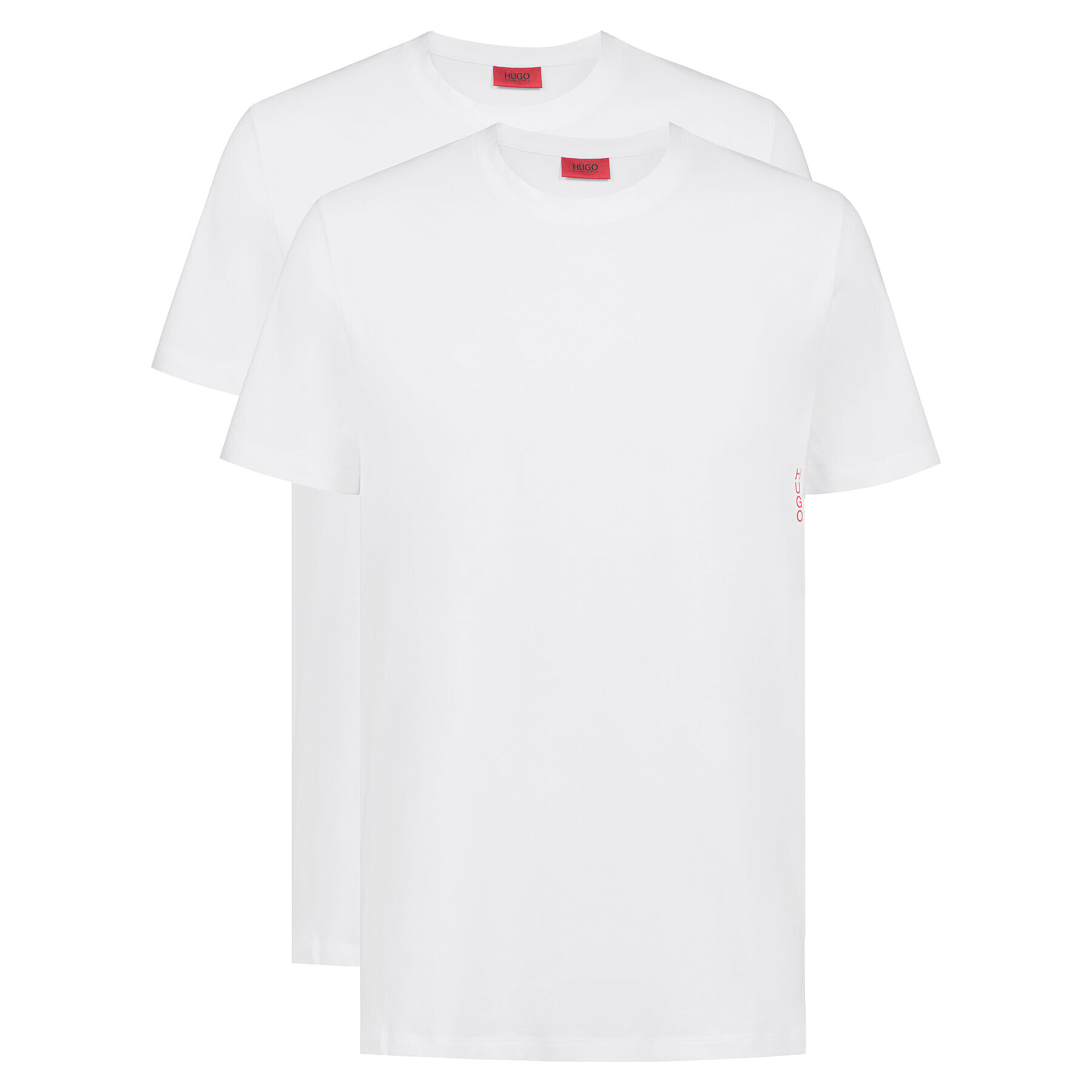 Hugo Комплект 2 тишъртки 50408203 Бял Regular Fit - Pepit.bg