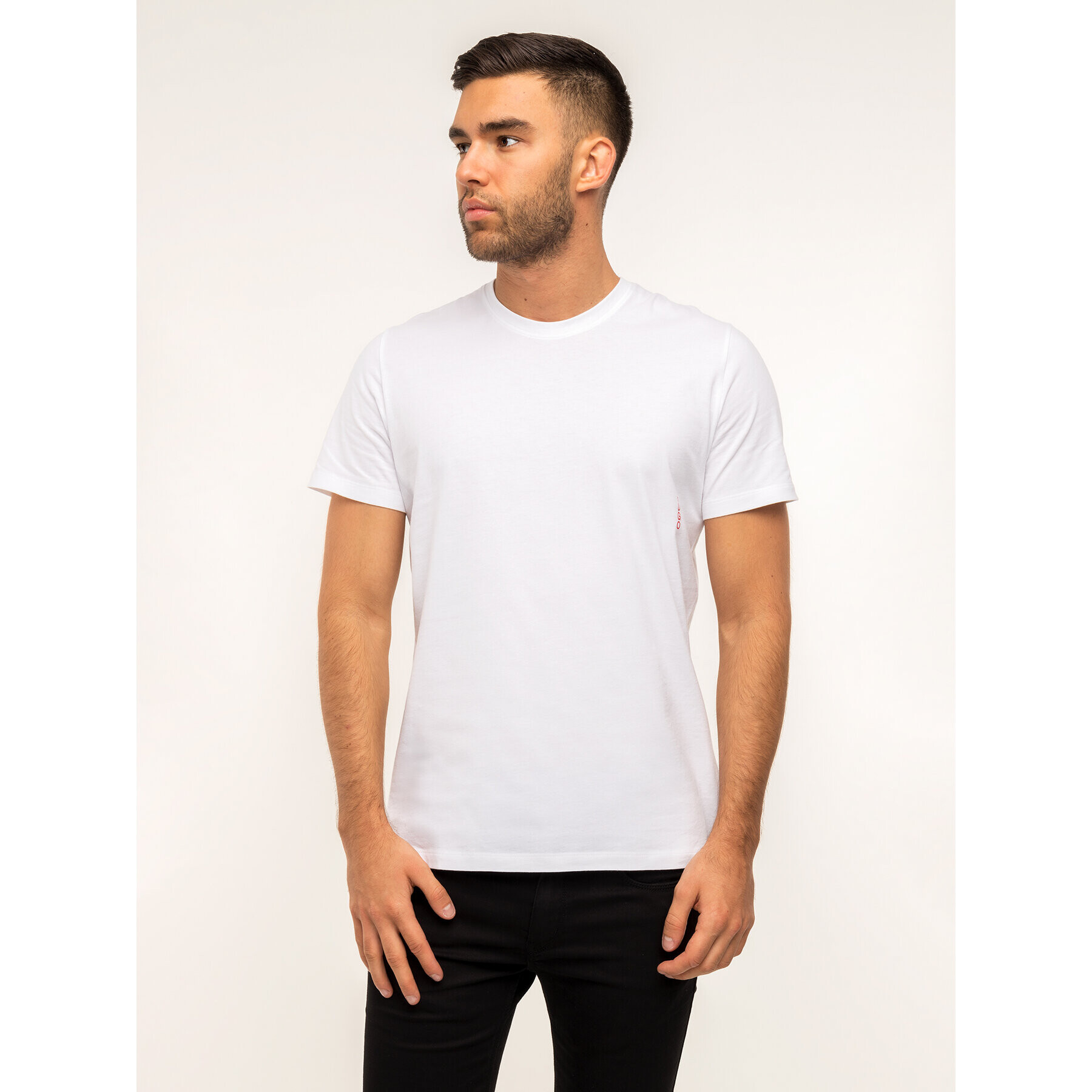 Hugo Комплект 2 тишъртки 50408203 Бял Regular Fit - Pepit.bg