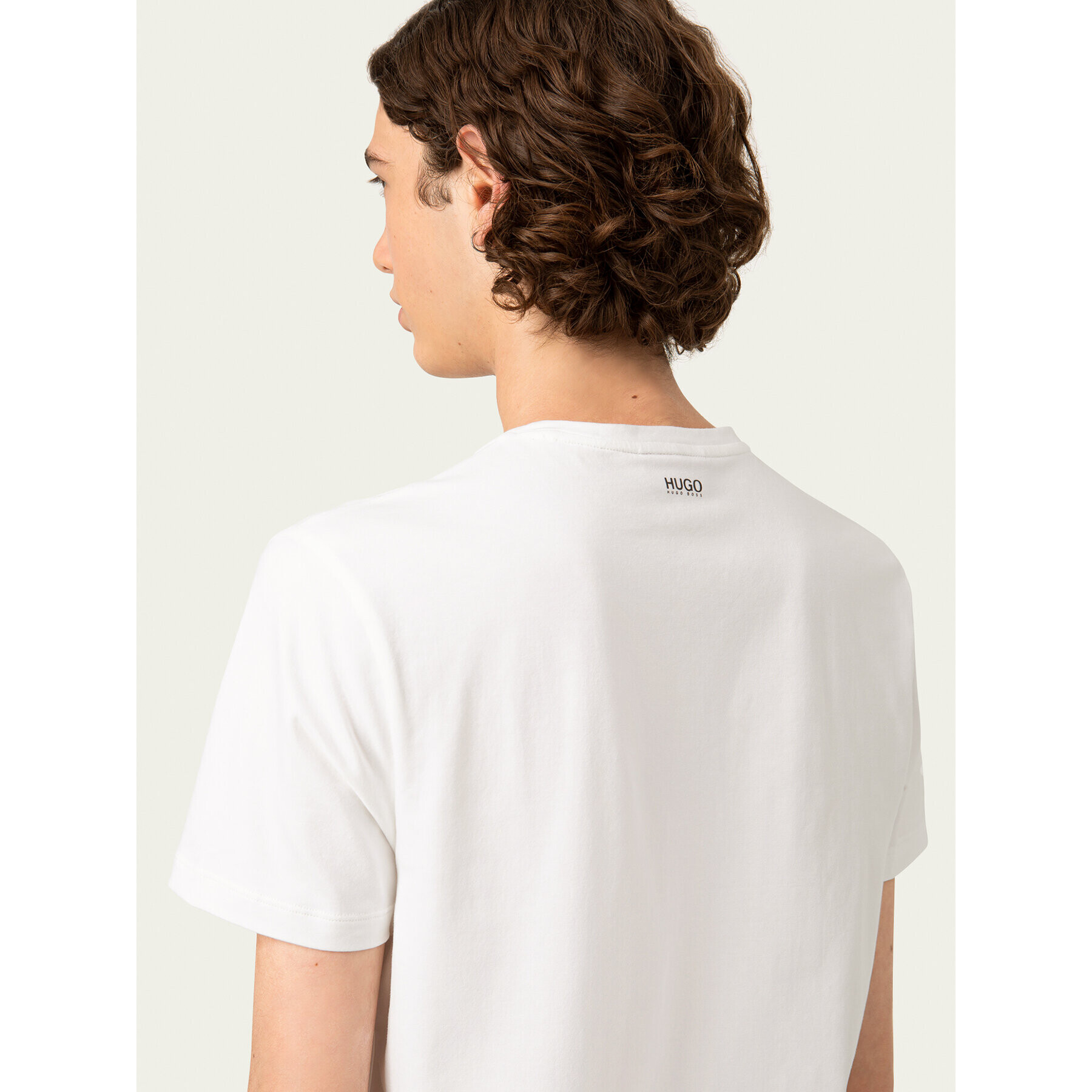 Hugo Комплект 2 тишъртки V 50325417 Бял Slim Fit - Pepit.bg
