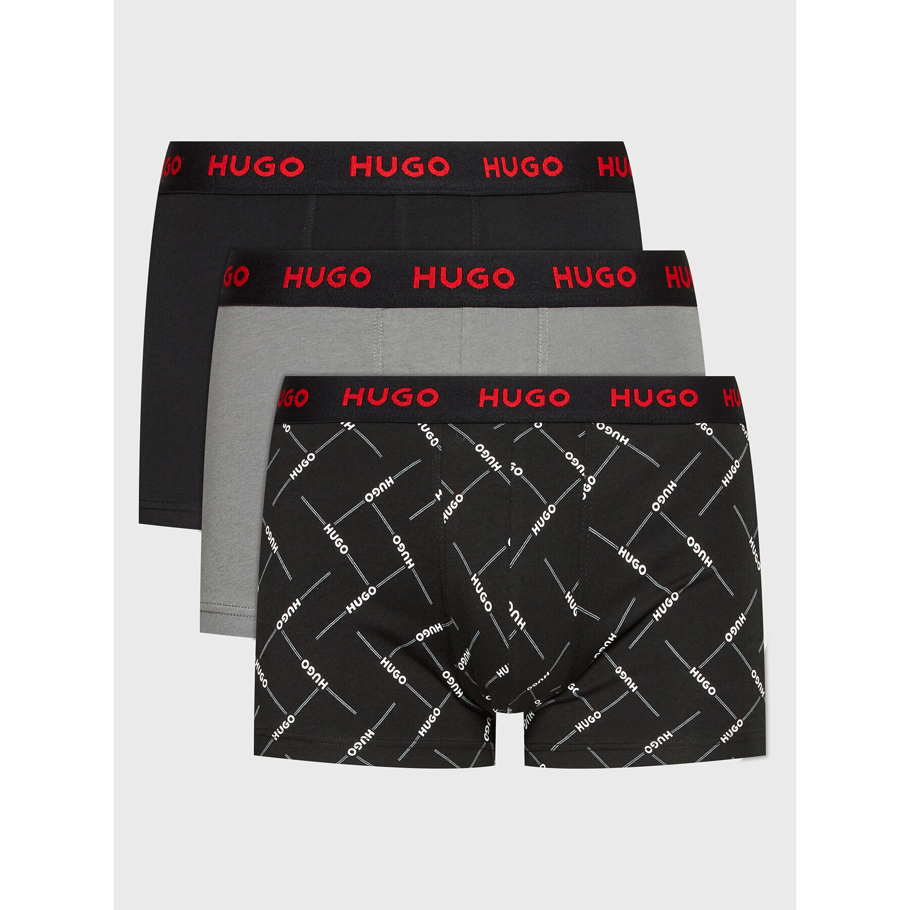 Hugo Комплект 3 чифта боксерки 50480170 Цветен - Pepit.bg