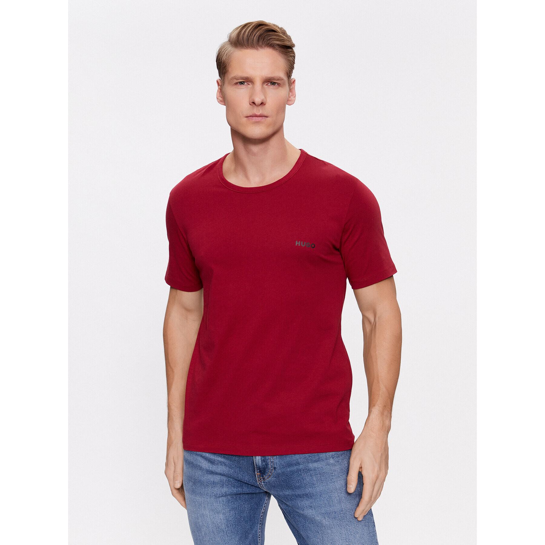 Hugo Комплект 3 тишърти T-Shirt Rn Triplet P 50480088 Цветен Regular Fit - Pepit.bg