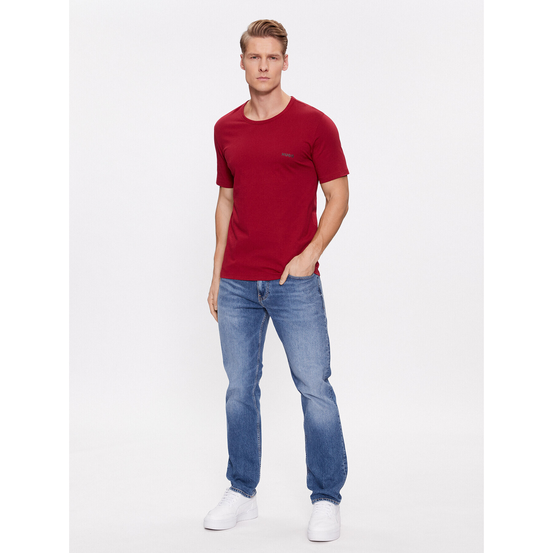 Hugo Комплект 3 тишърти T-Shirt Rn Triplet P 50480088 Цветен Regular Fit - Pepit.bg