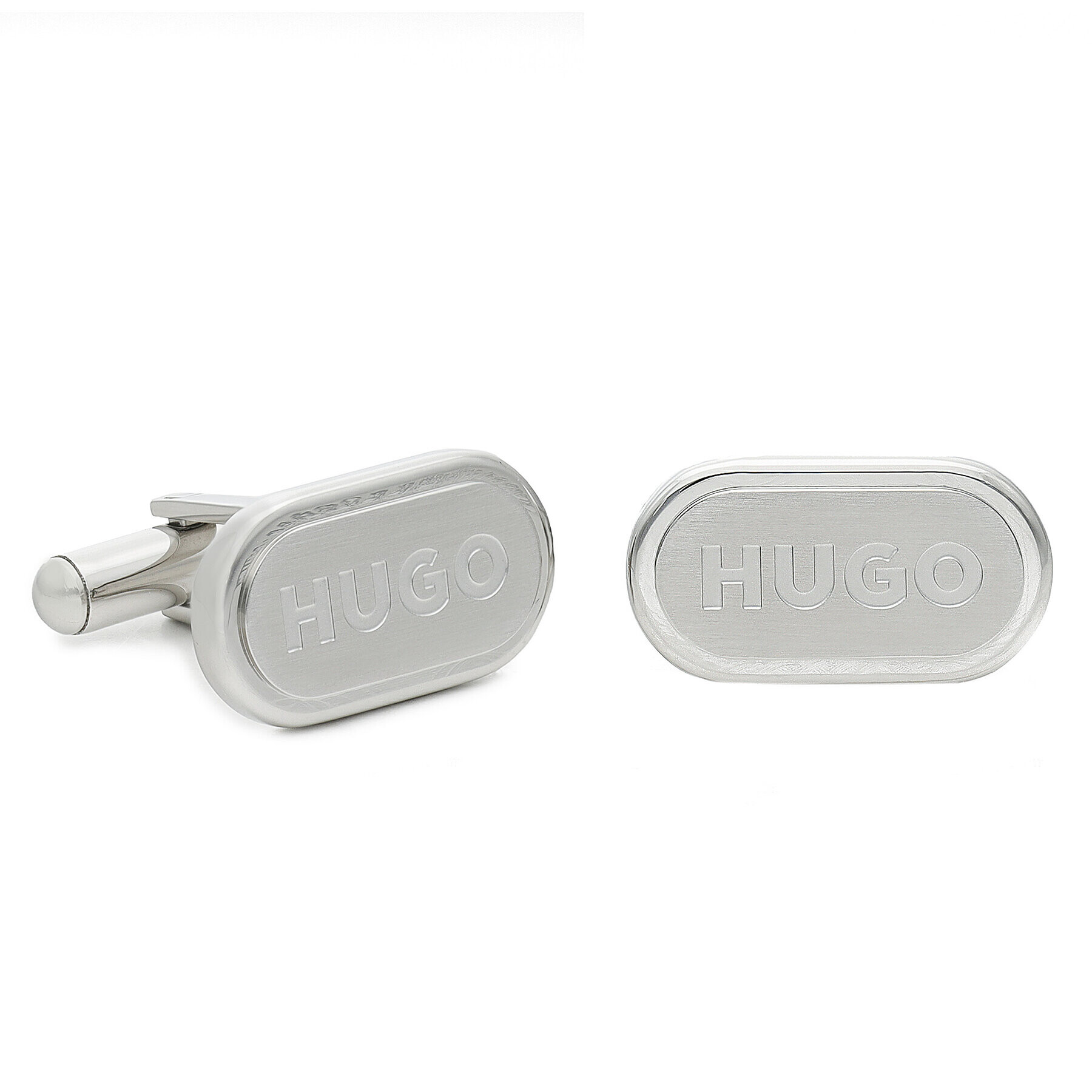 Hugo Копчета за ръкавели E-Classic 50465865 Сребрист - Pepit.bg