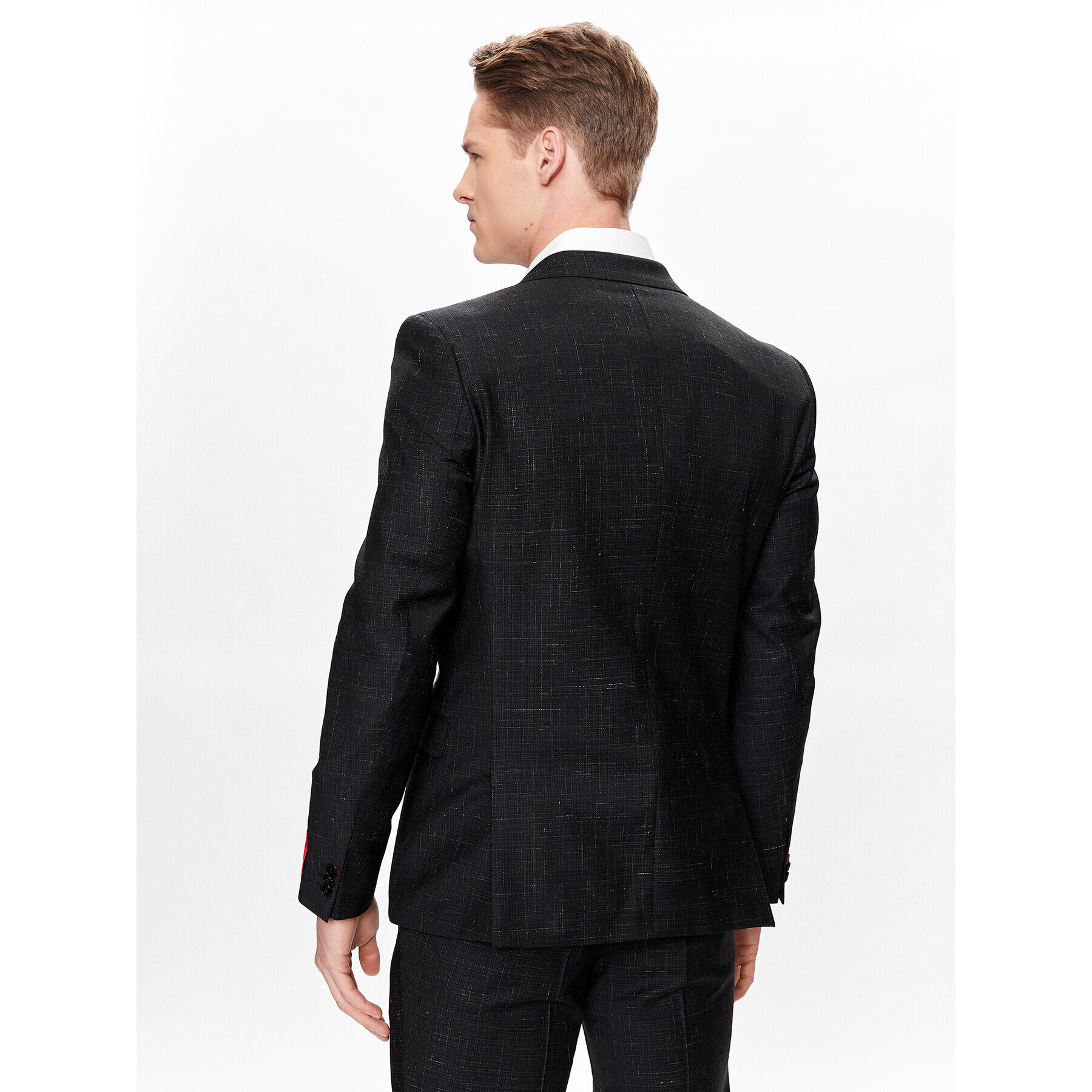 Hugo Костюм 50485858 Черен Extra Slim Fit - Pepit.bg