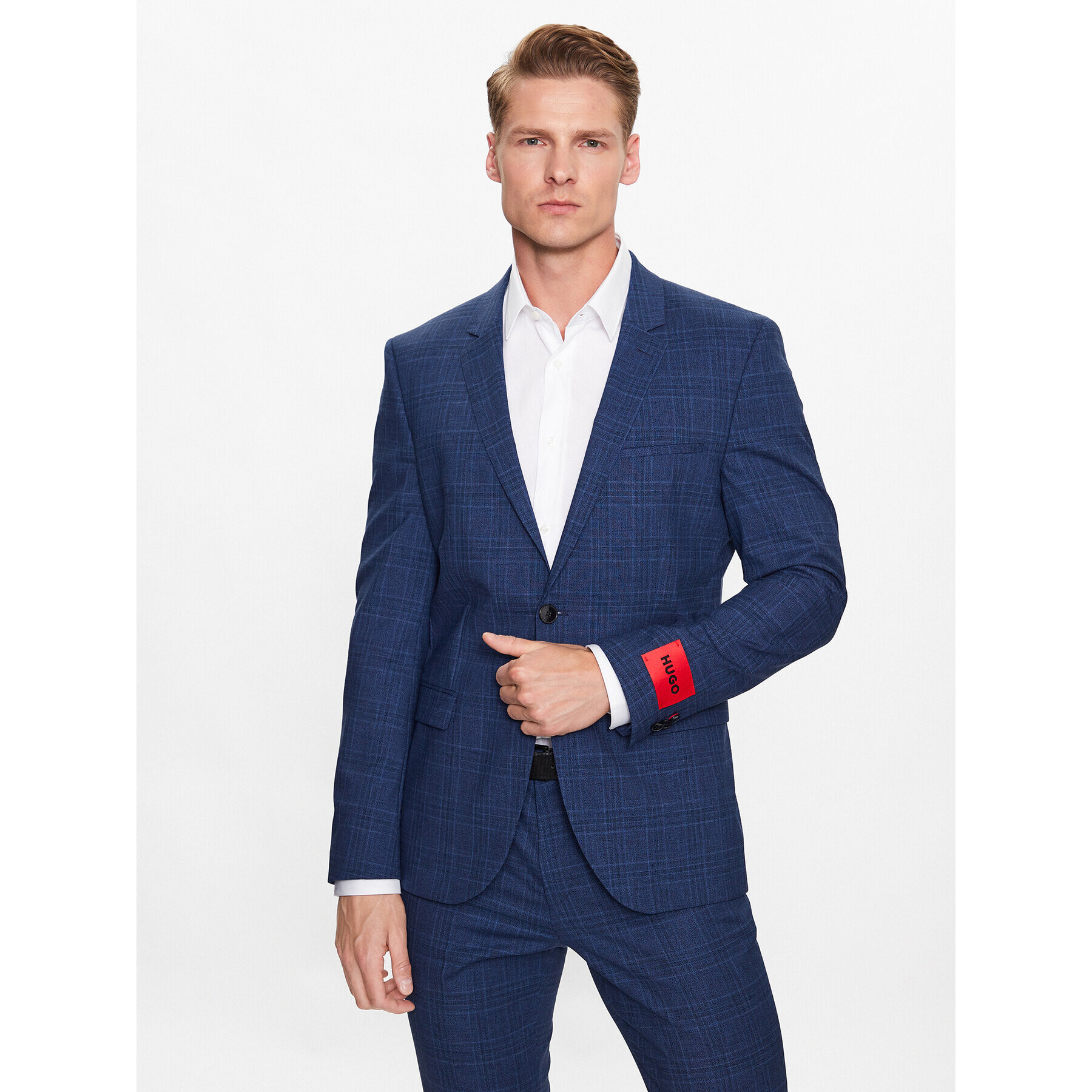 Hugo Костюм 50490975 Тъмносин Extra Slim Fit - Pepit.bg