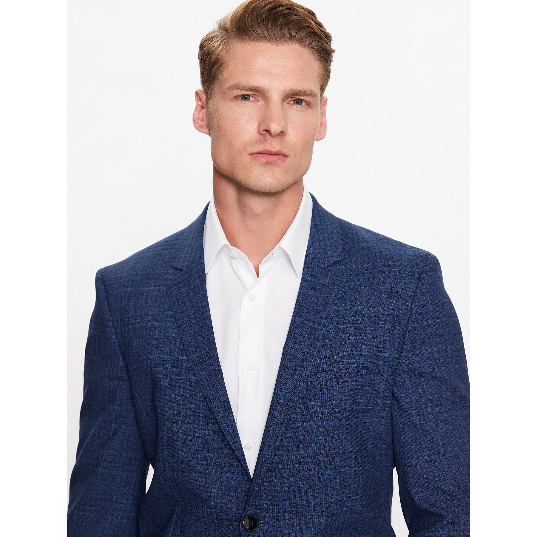 Hugo Костюм 50490975 Тъмносин Extra Slim Fit - Pepit.bg