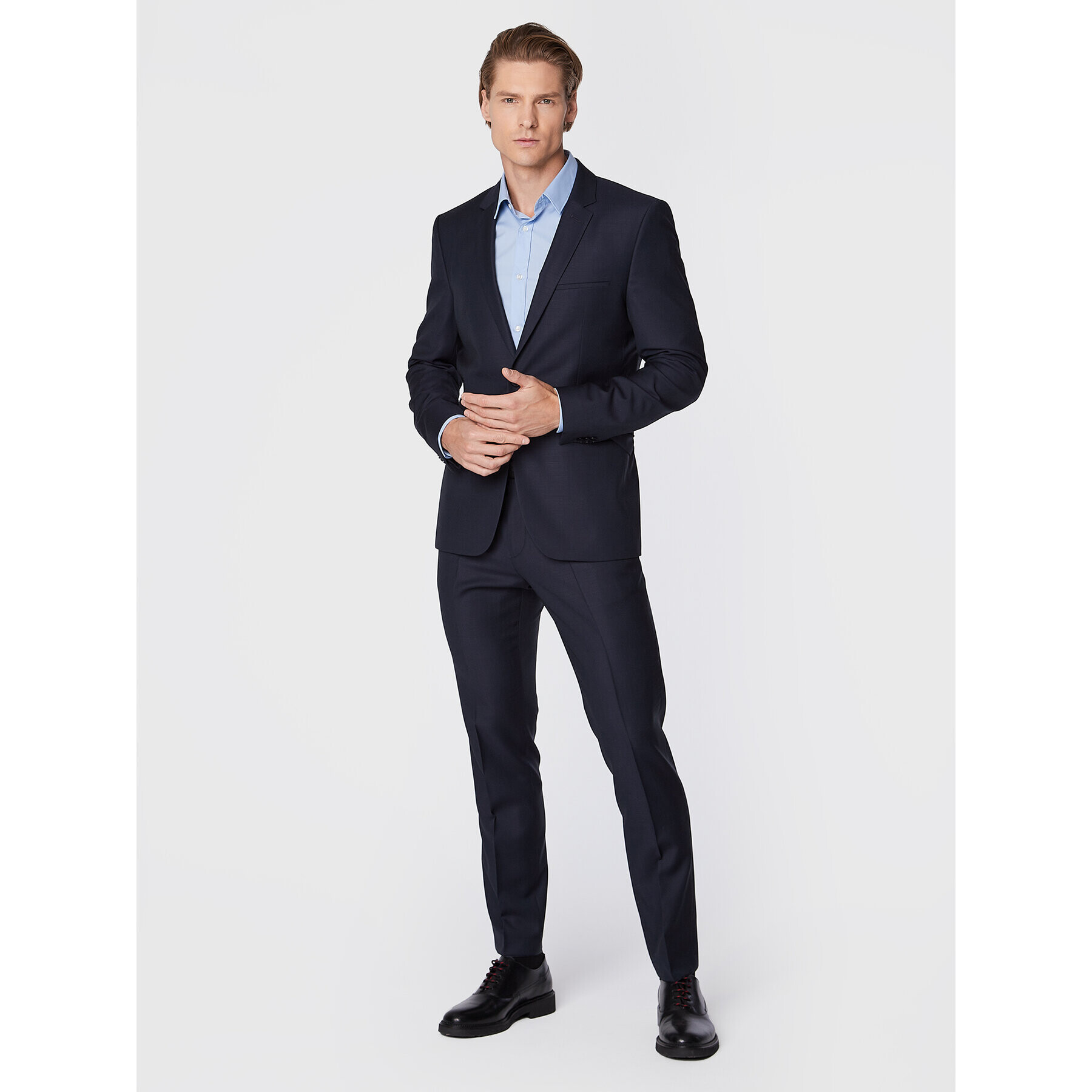 Hugo Костюм Arti/Hesten212 50481864 Тъмносин Slim Fit - Pepit.bg