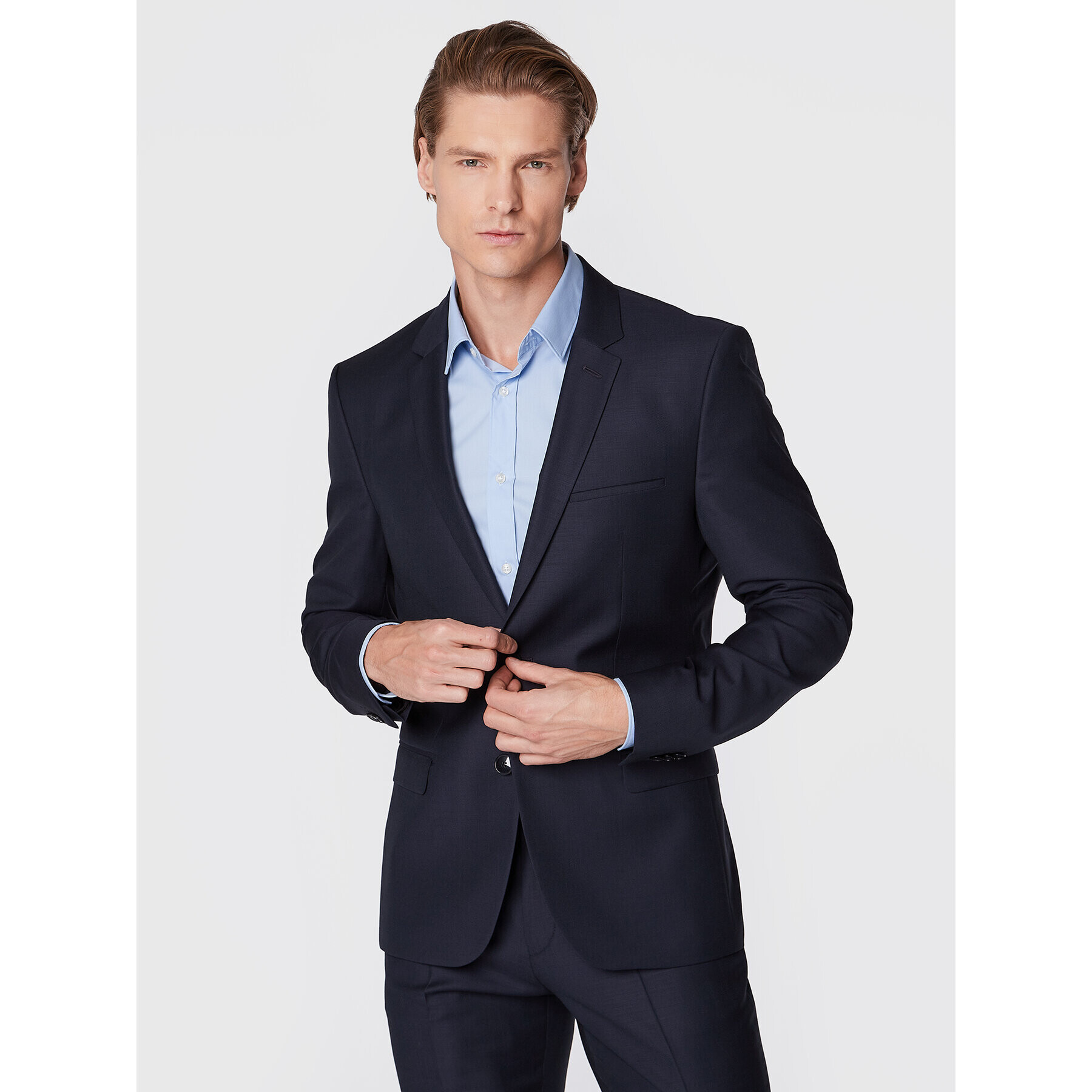 Hugo Костюм Arti/Hesten212 50481864 Тъмносин Slim Fit - Pepit.bg