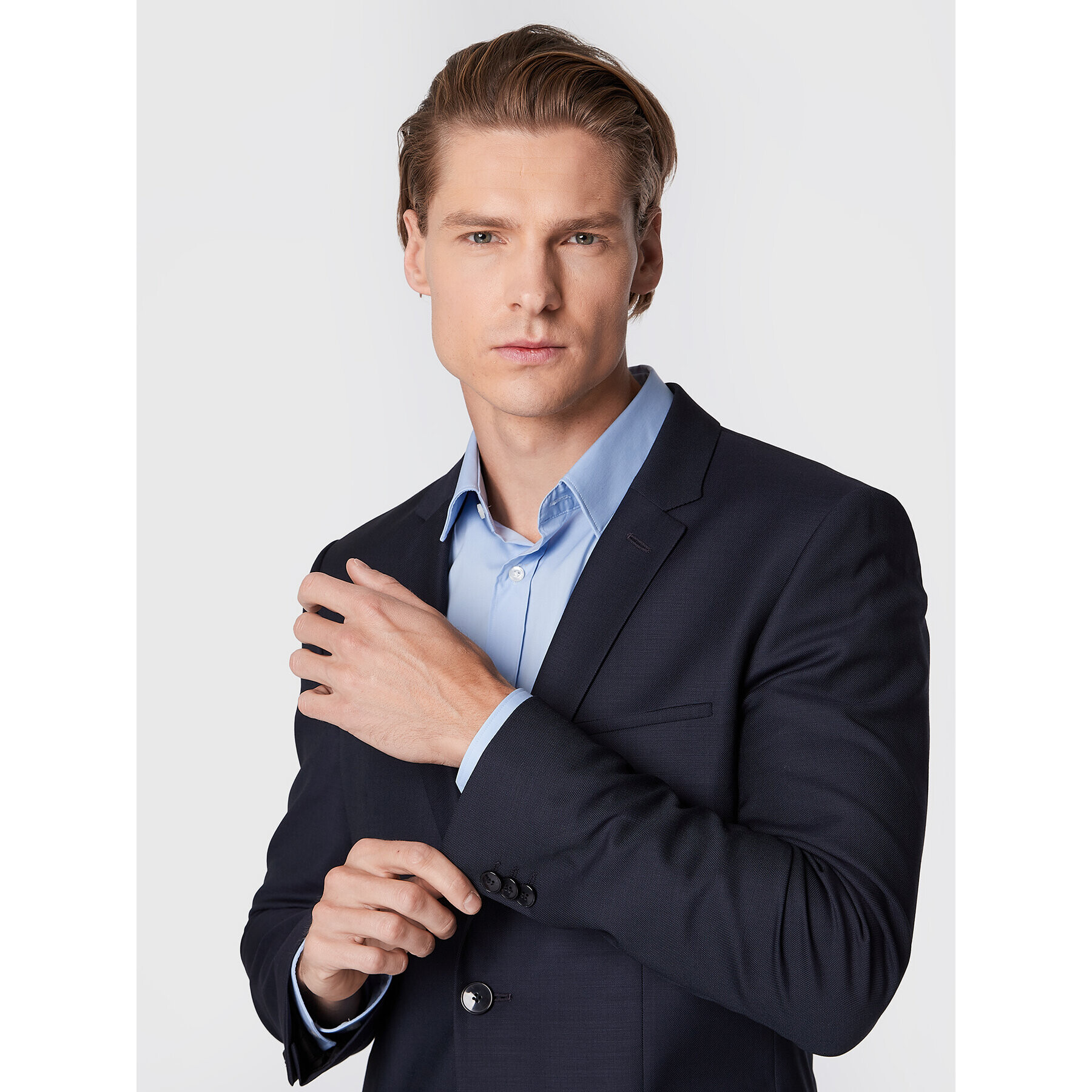 Hugo Костюм Arti/Hesten212 50481864 Тъмносин Slim Fit - Pepit.bg