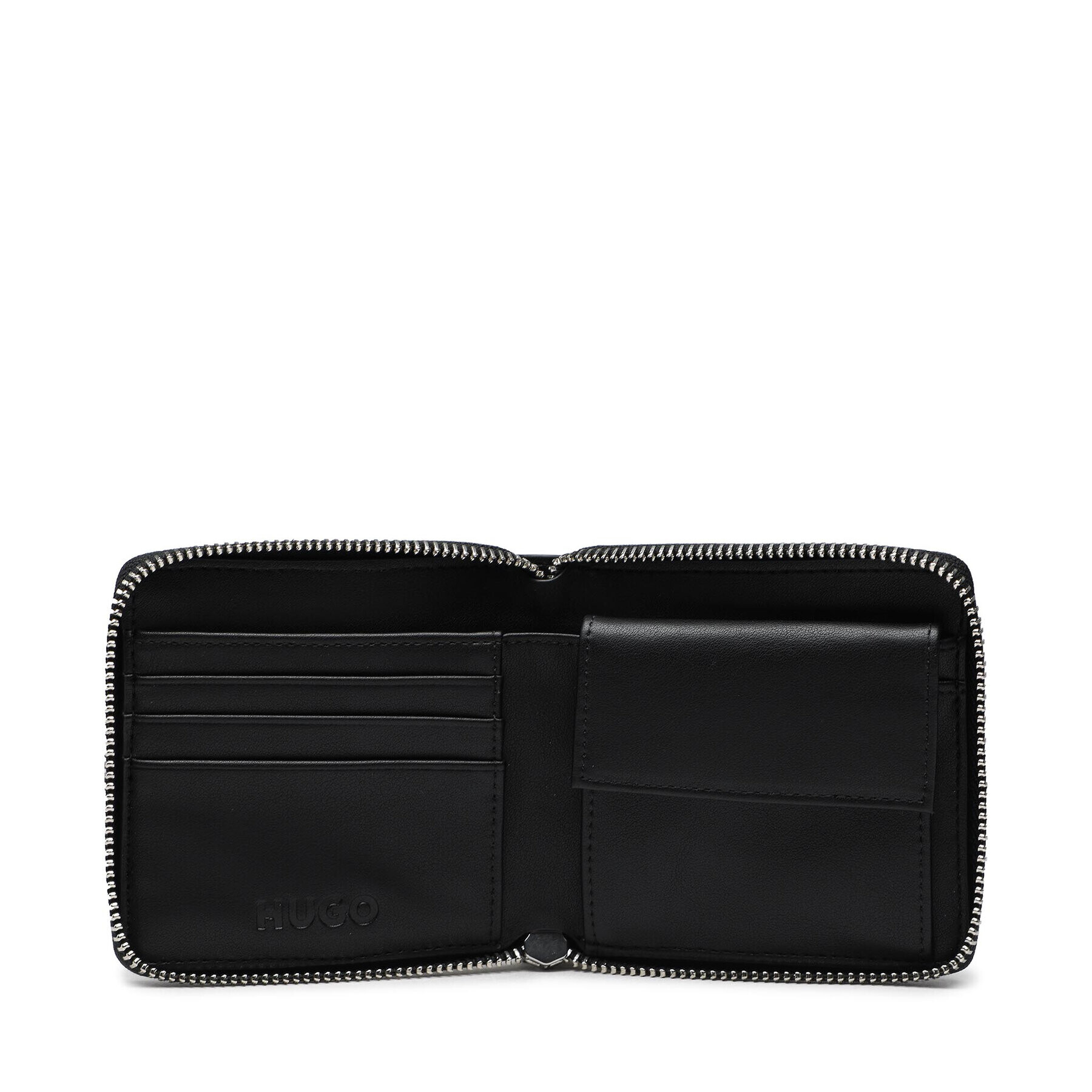 Hugo Малък дамски портфейл Brenda Sm Wallet 50470988 Черен - Pepit.bg