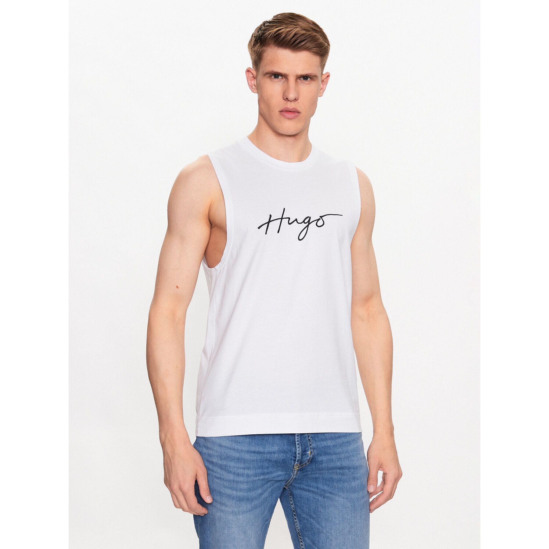 Hugo Мъжки топ 50493709 Бежов Regular Fit - Pepit.bg