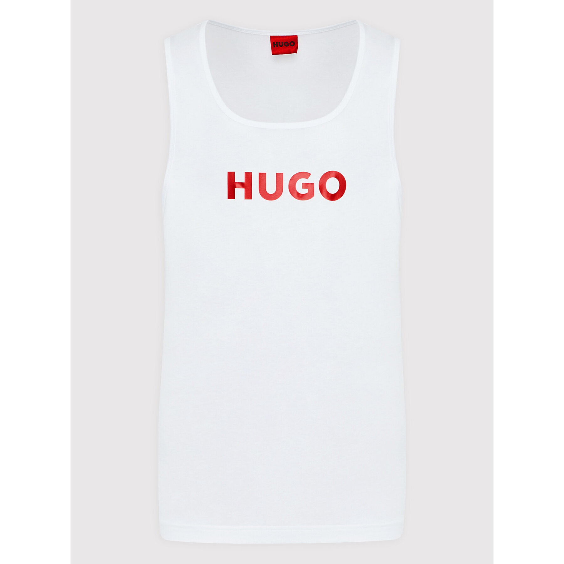 Hugo Мъжки топ Bay Boy 50469414 Бял Regular Fit - Pepit.bg