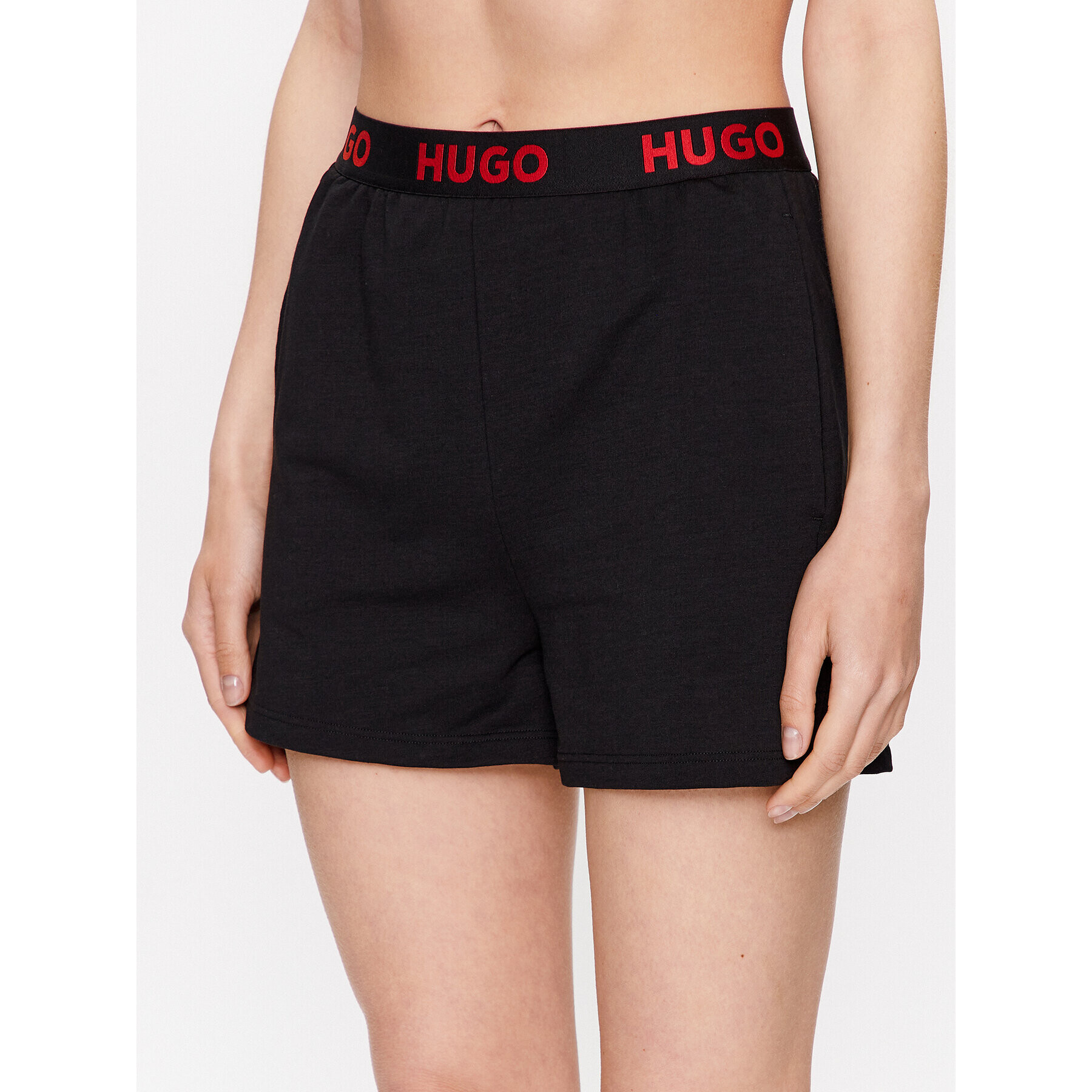 Hugo Пижамени шорти 50490600 Черен Regular Fit - Pepit.bg