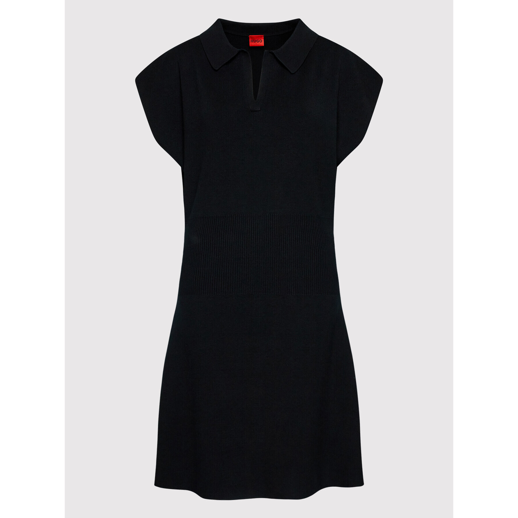 Hugo Плетена рокля Sighty 50471652 Черен Regular Fit - Pepit.bg