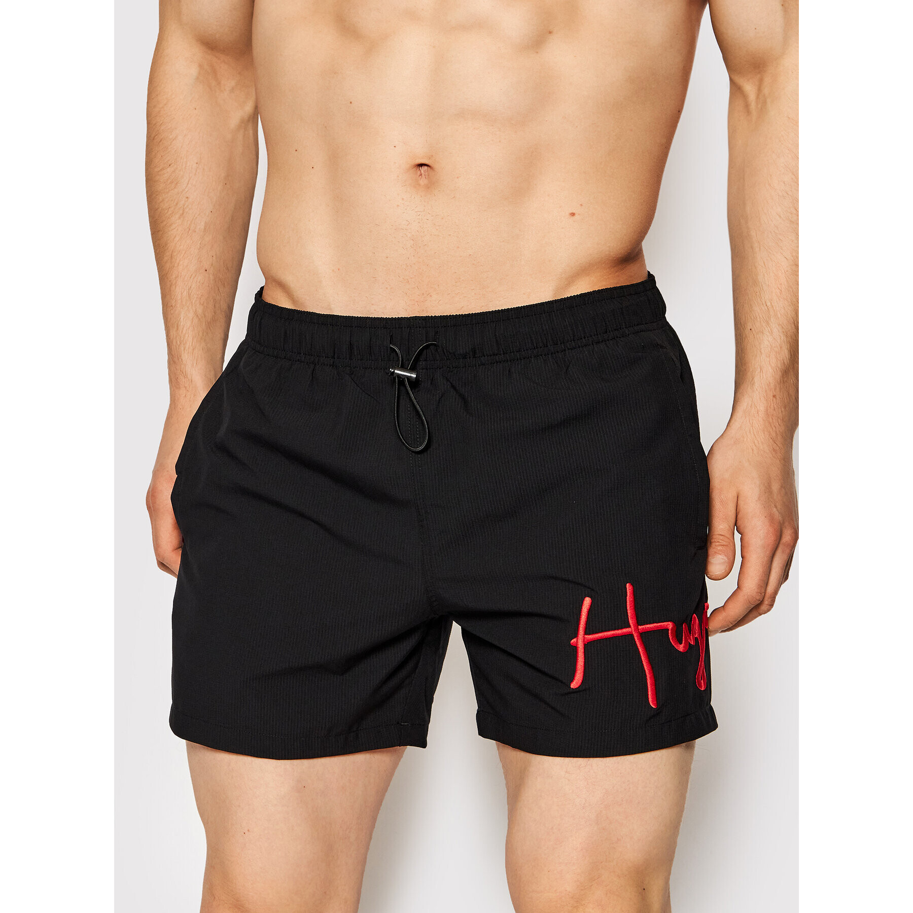 Hugo Плувни шорти Dugo 50459180 Черен Regular Fit - Pepit.bg