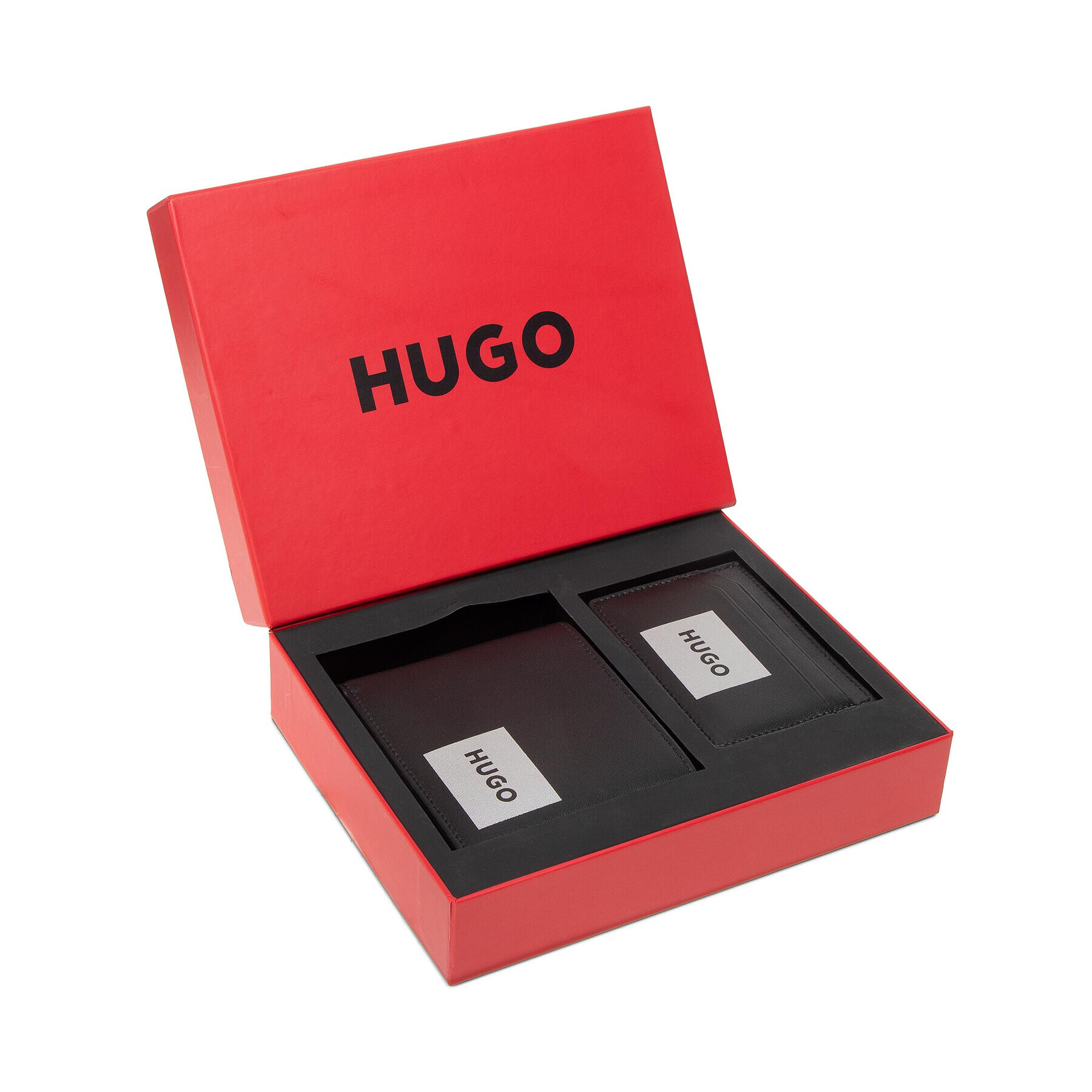 Hugo Подаръчен комплект Gbhm_4 Cc Card Case 50470781 10232946 01 Черен - Pepit.bg