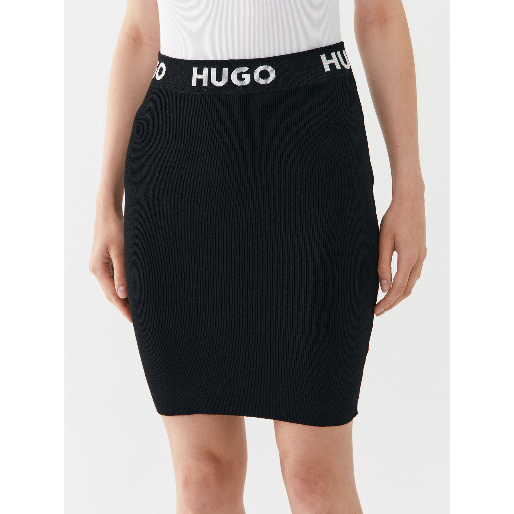 Hugo Пола тип молив Sarmola 50493756 Черен Slim Fit - Pepit.bg