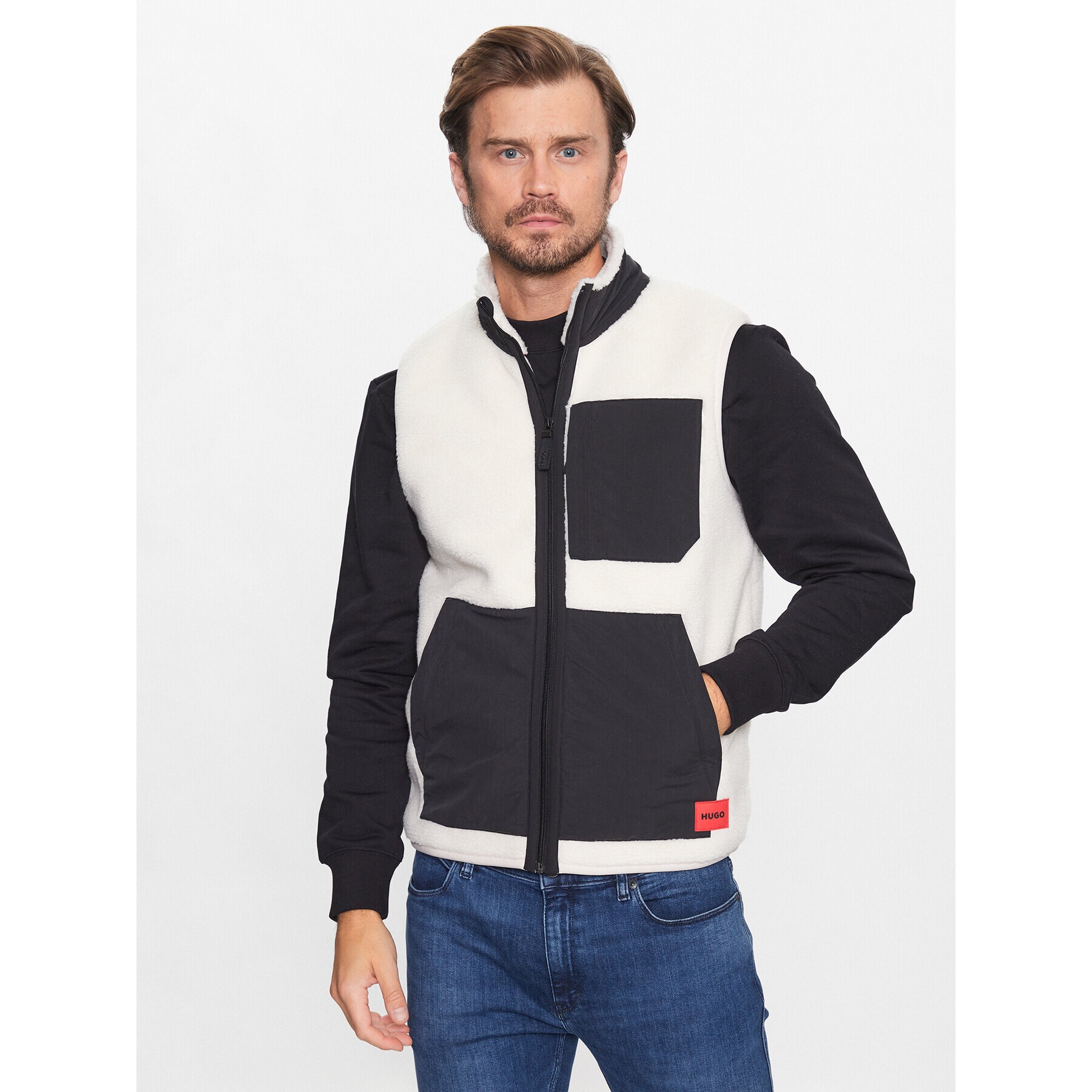 Hugo Елек Dangerine 50475876 Екрю Regular Fit - Pepit.bg