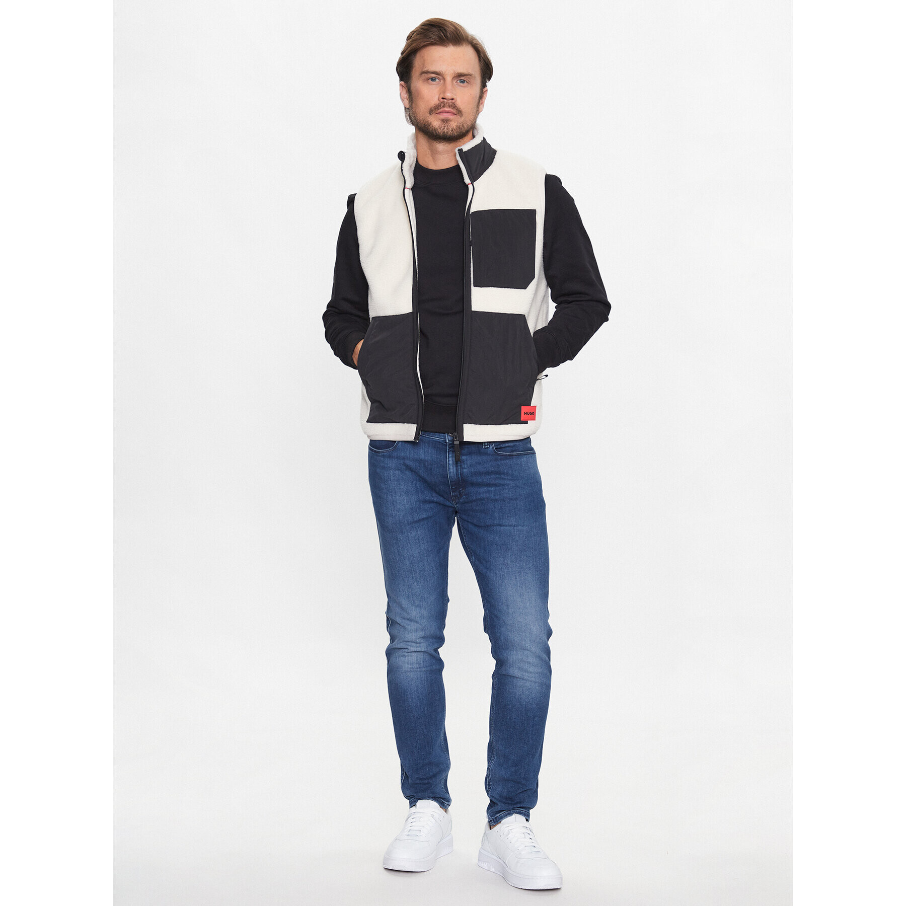 Hugo Елек Dangerine 50475876 Екрю Regular Fit - Pepit.bg