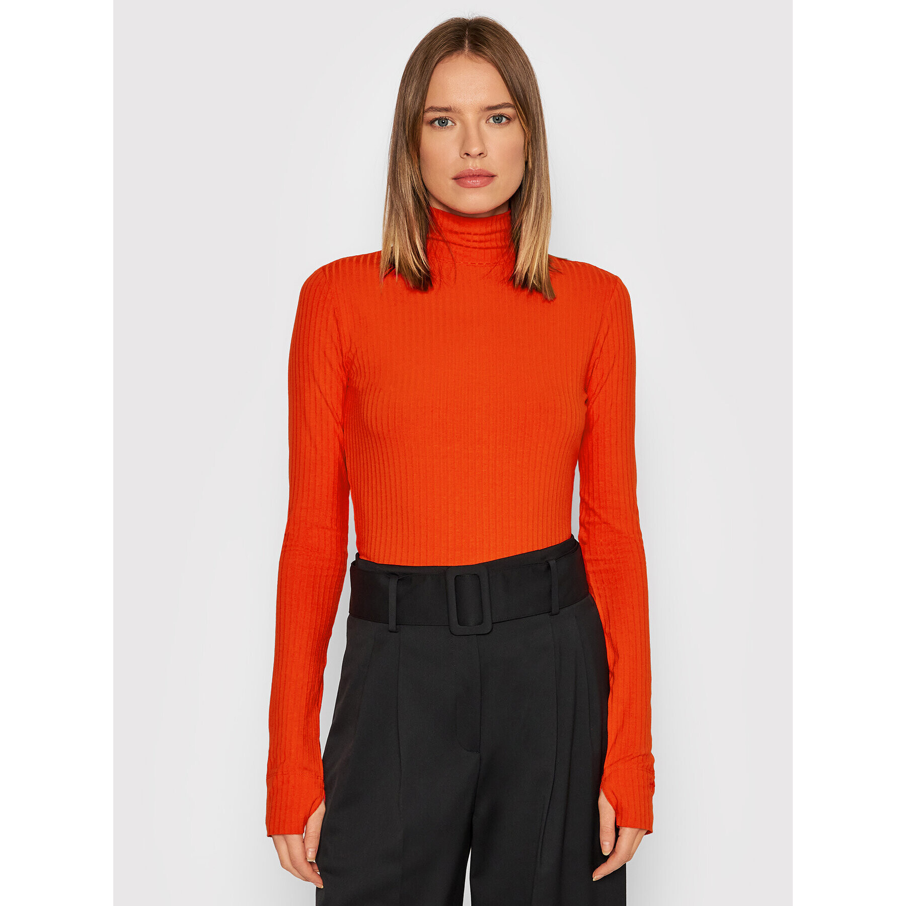 Hugo Поло Ninelli_2 50459311 Оранжев Slim Fit - Pepit.bg