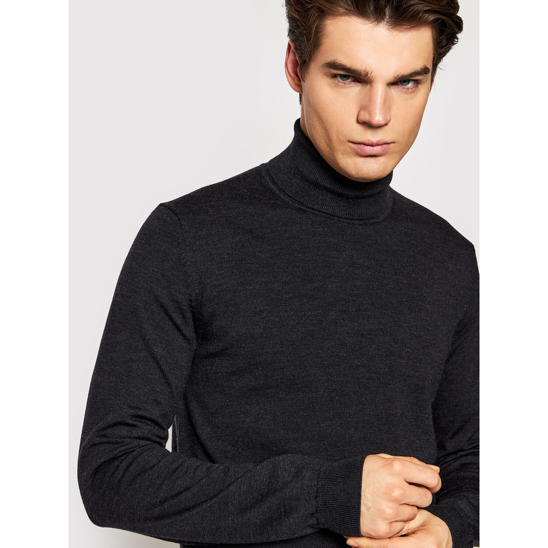 Hugo Поло San Thomas 3 50455988 Тъмносин Slim Fit - Pepit.bg