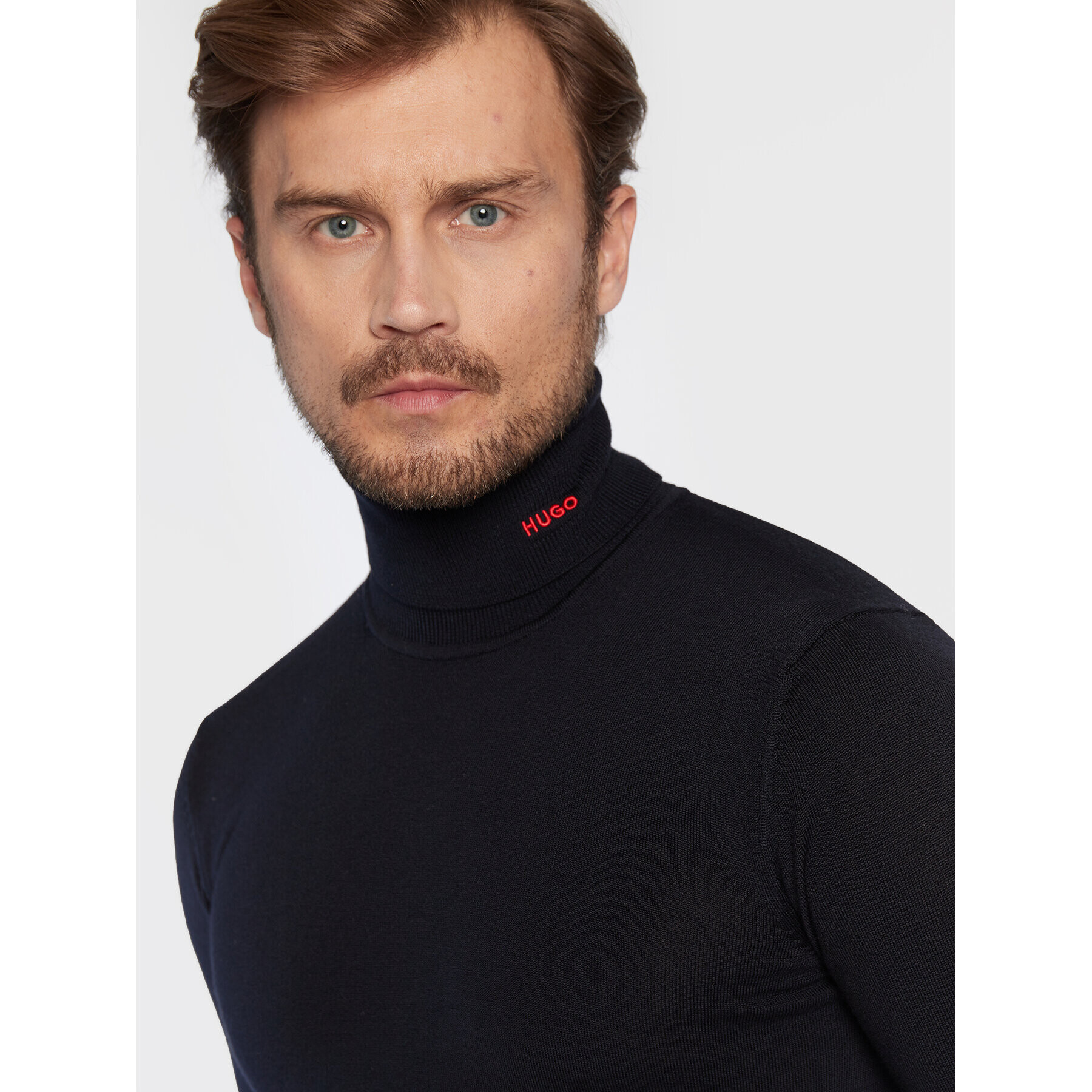 Hugo Поло San Thomas-M 50474174 Тъмносин Slim Fit - Pepit.bg