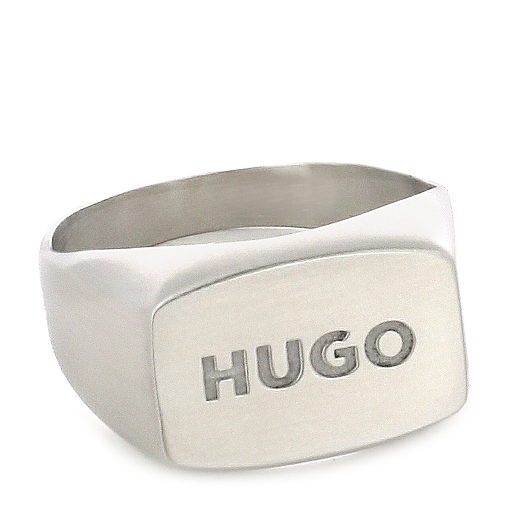 Hugo Пръстен E-Logobold-Ring 50472524 Сребрист - Pepit.bg