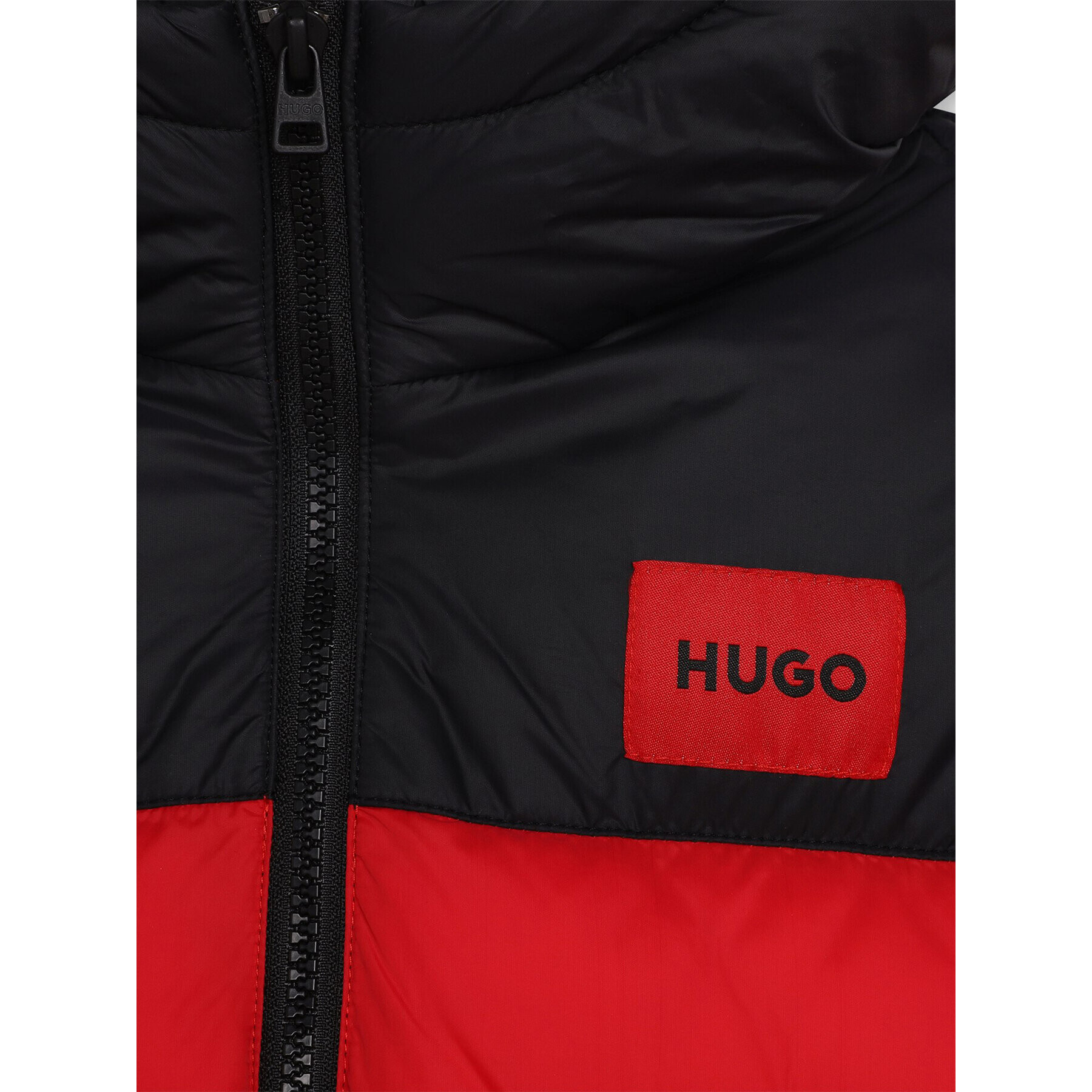 Hugo Пухено яке G26111 D Червен Regular Fit - Pepit.bg