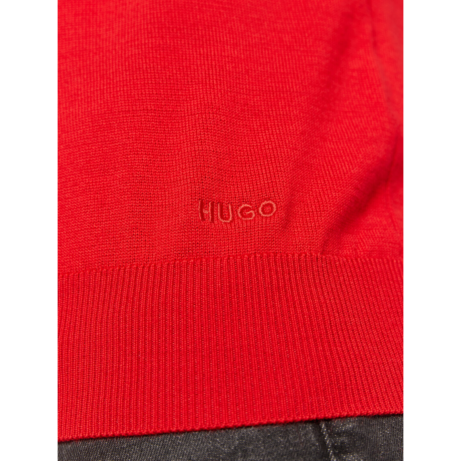 Hugo Пуловер San Cedric-M1 50476832 Червен Slim Fit - Pepit.bg