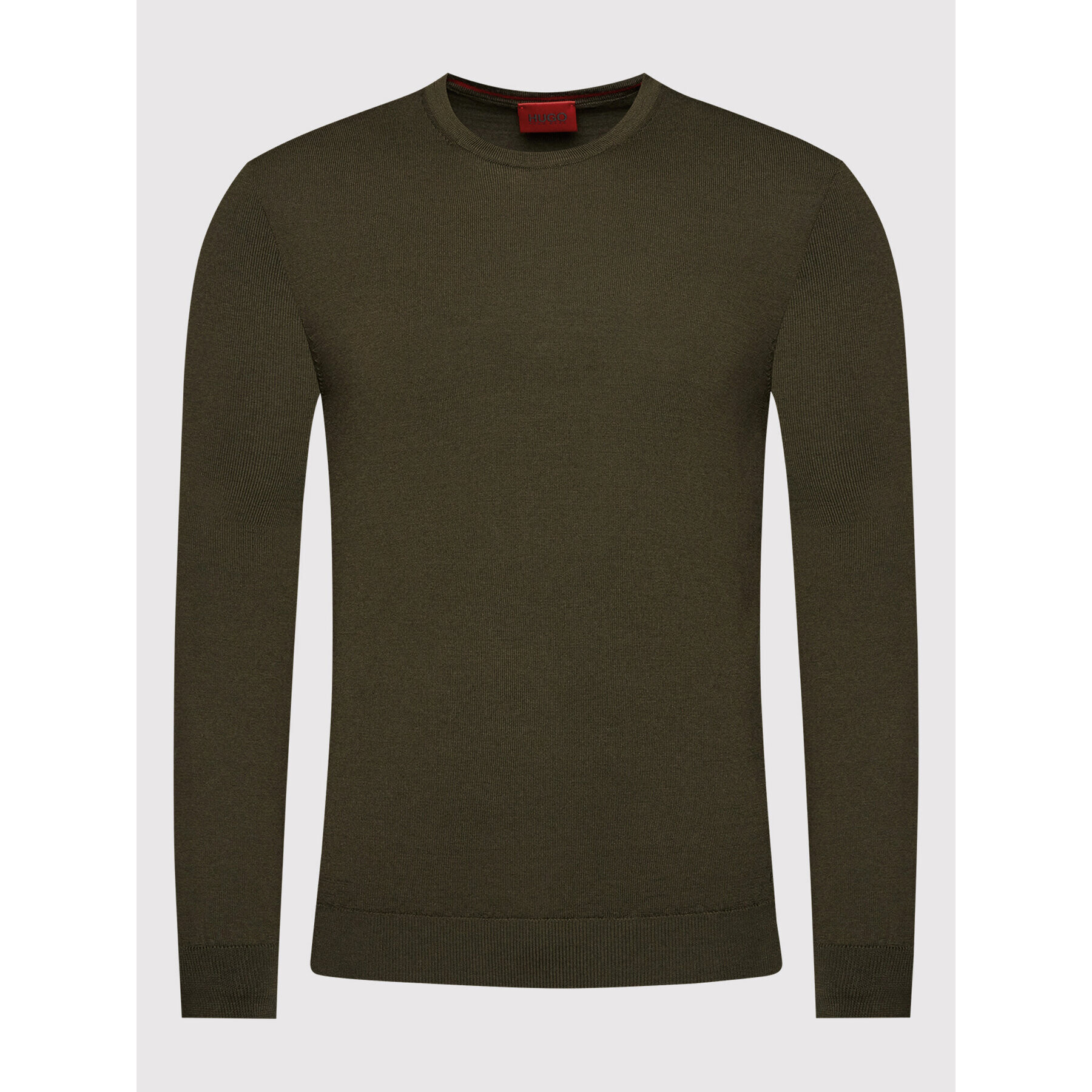 Hugo Пуловер San Paolo 3 50455987 Зелен Regular Fit - Pepit.bg