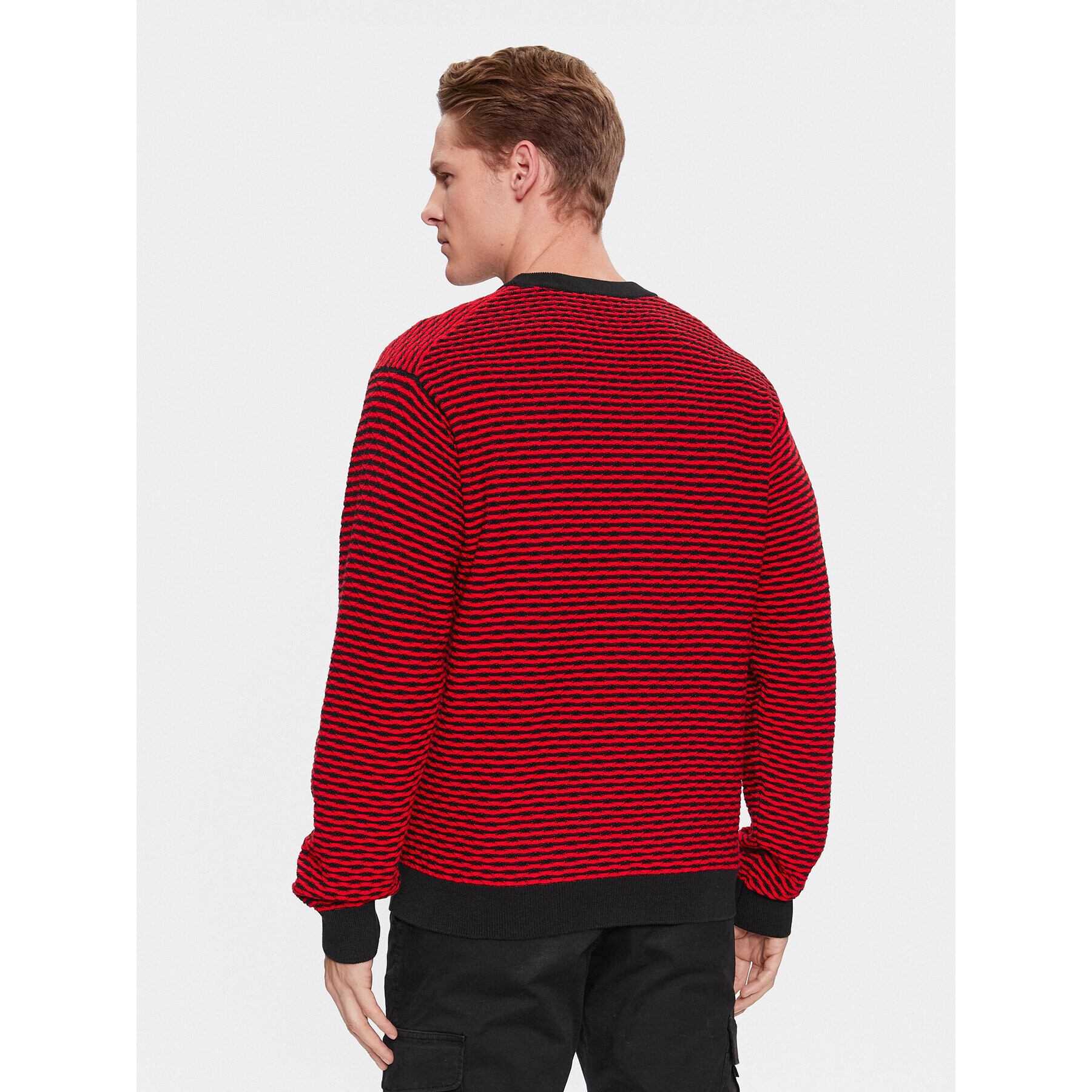 Hugo Пуловер Sonderson 50500007 Черен Regular Fit - Pepit.bg