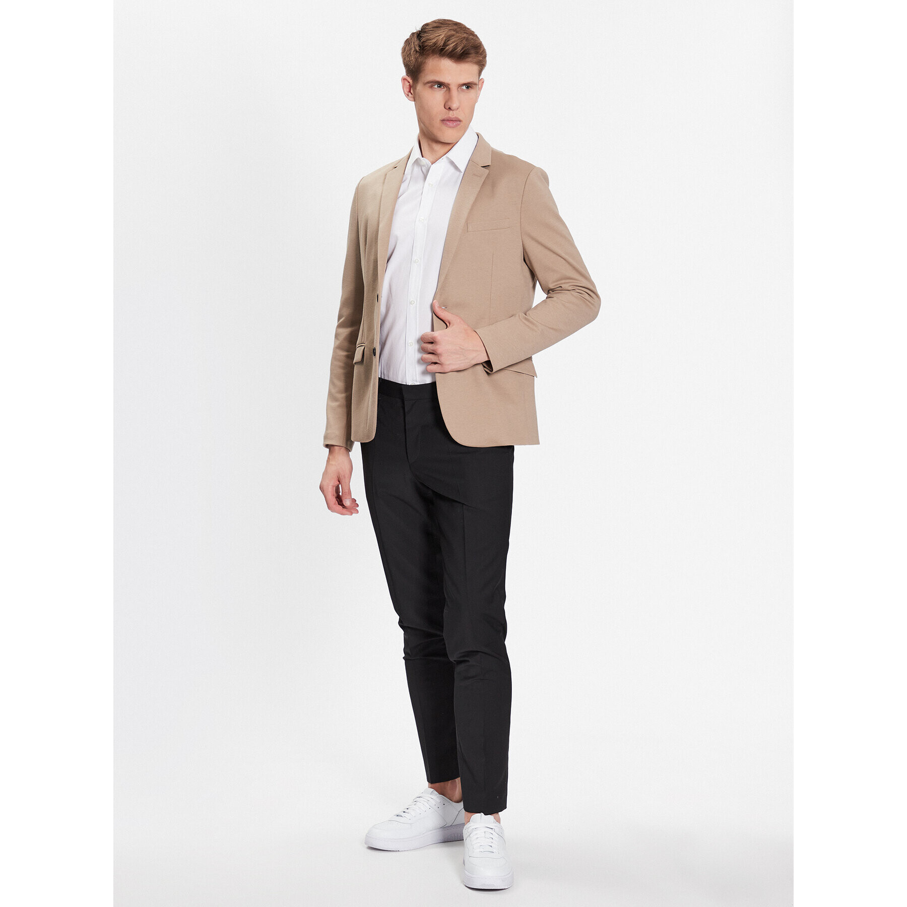 Hugo Риза 50479219 Бял Extra Slim Fit - Pepit.bg